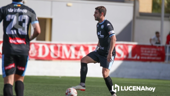 José Cruz en el partido ante el Utrera. Foto: Fernando Vázquez