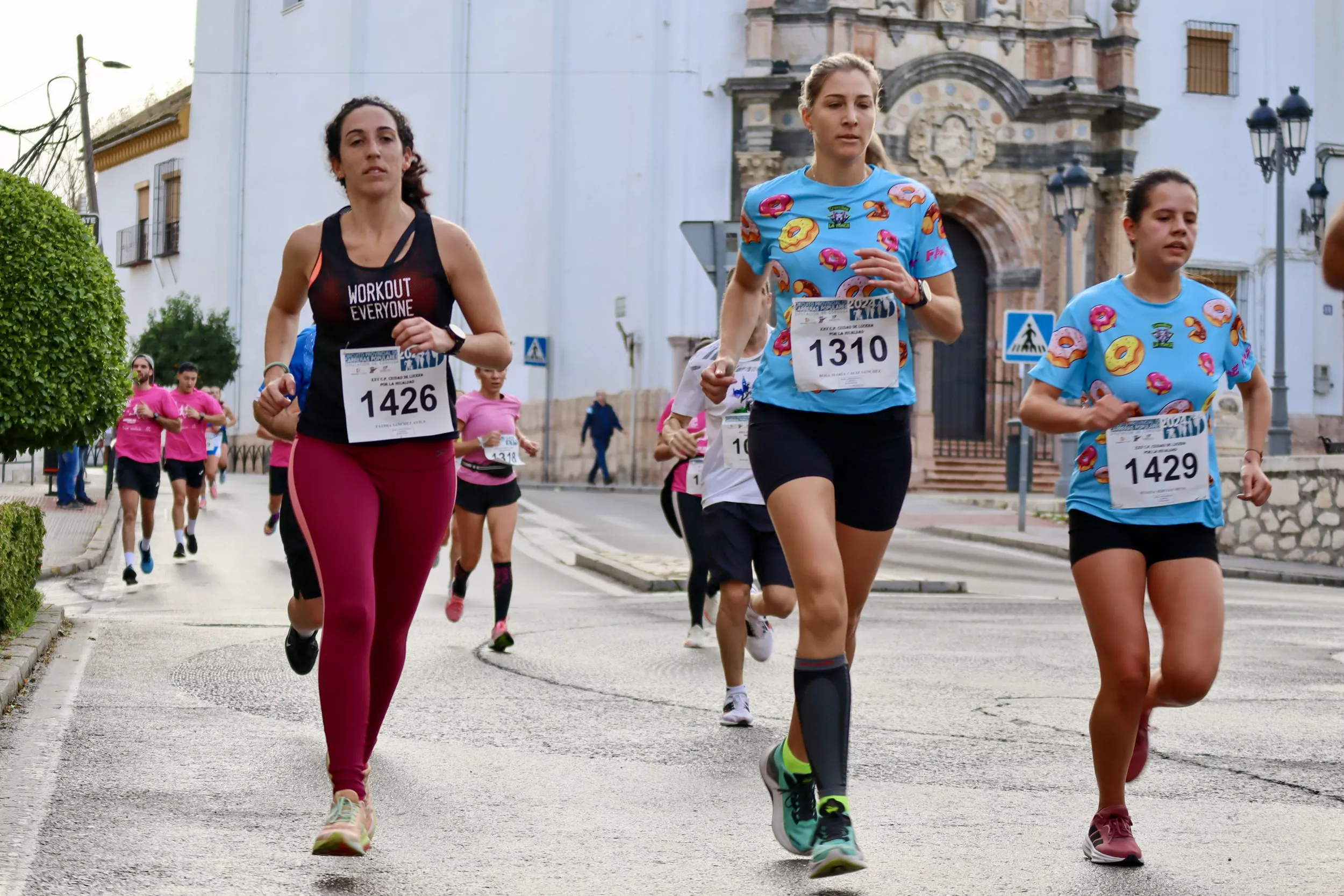 Carrera popular 2024 Recorrido urbano. FOTO: David Ramírez Carrera popular 2024 Recorrido urbano. FOTO: David Ramírez