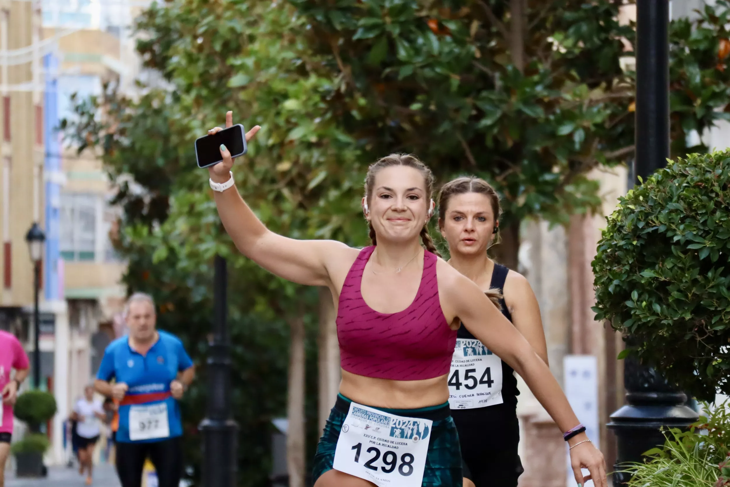 Carrera popular 2024 Recorrido urbano. FOTO: David Ramírez Carrera popular 2024 Recorrido urbano. FOTO: David Ramírez