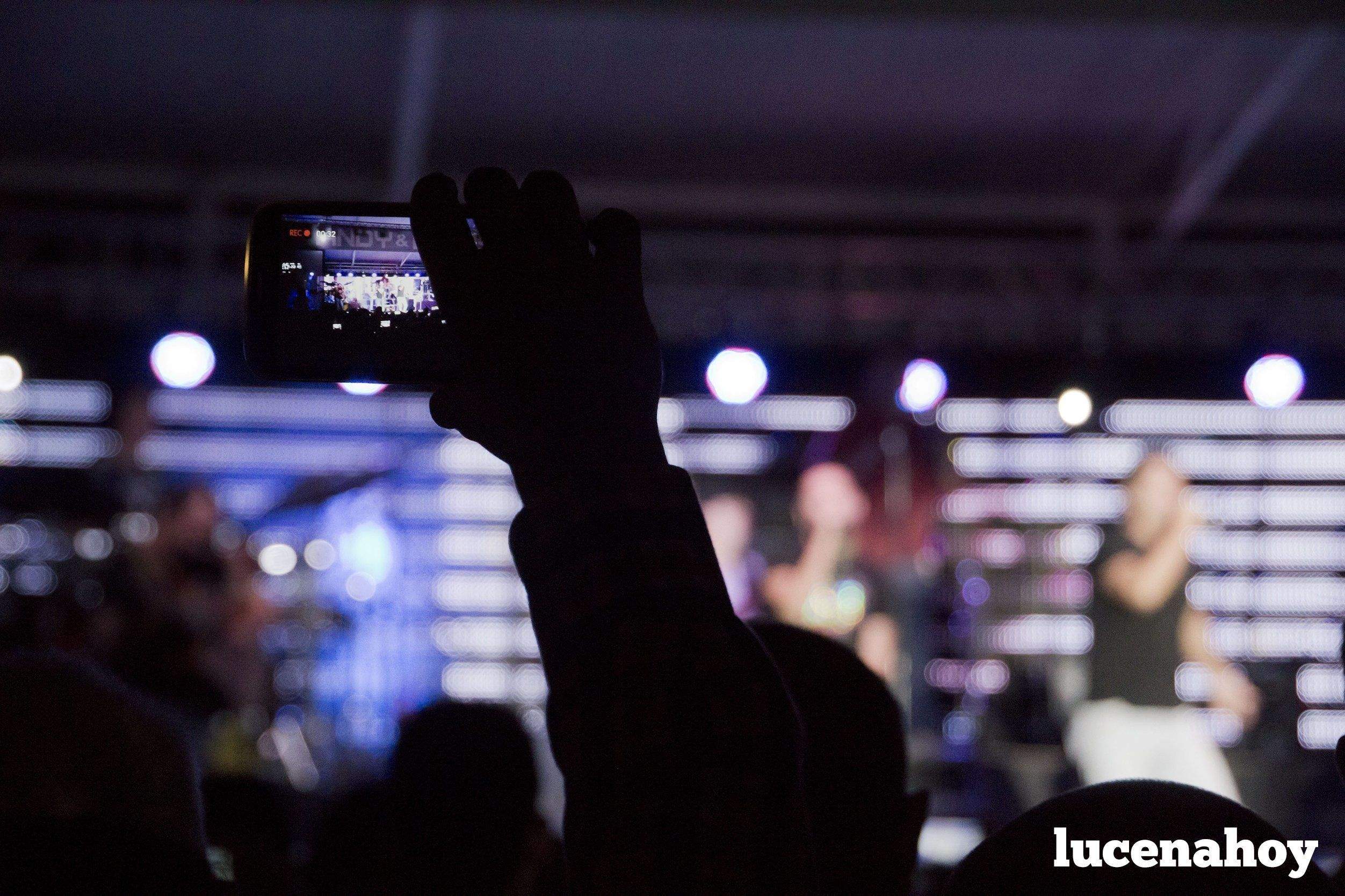 Si no estuviste en el concierto de Andy & Lucas te lo contamos con las fotos de 'Gitanito'