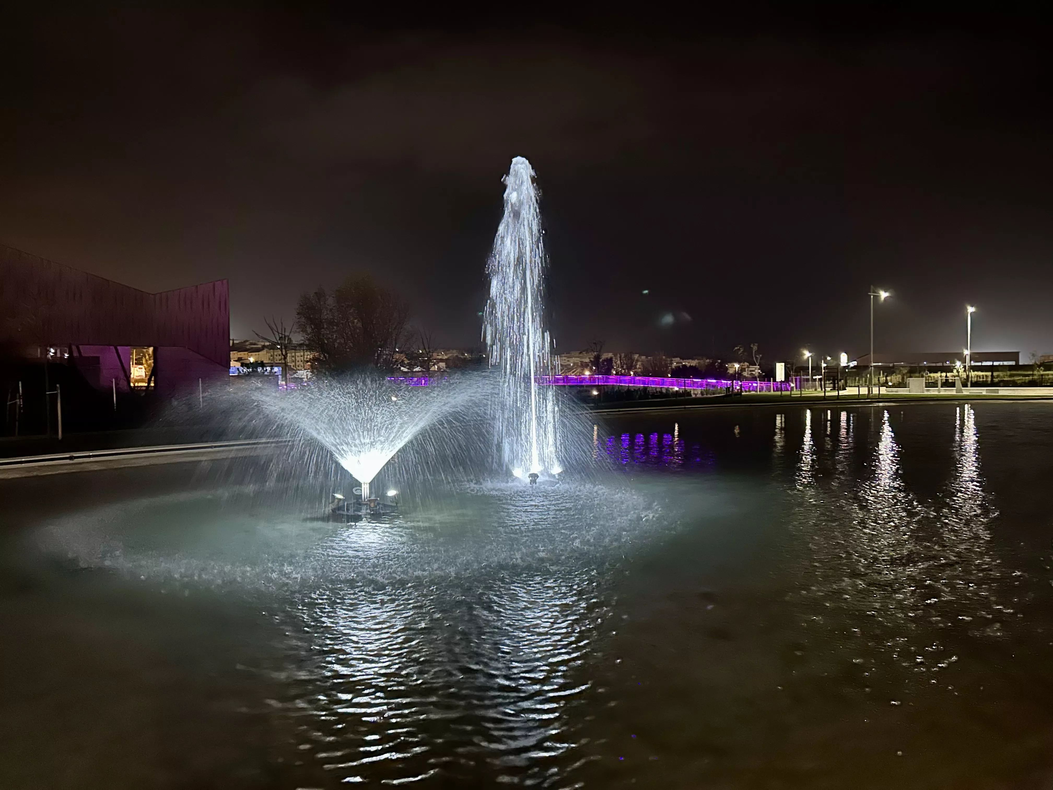 Estanque del Parque Europa