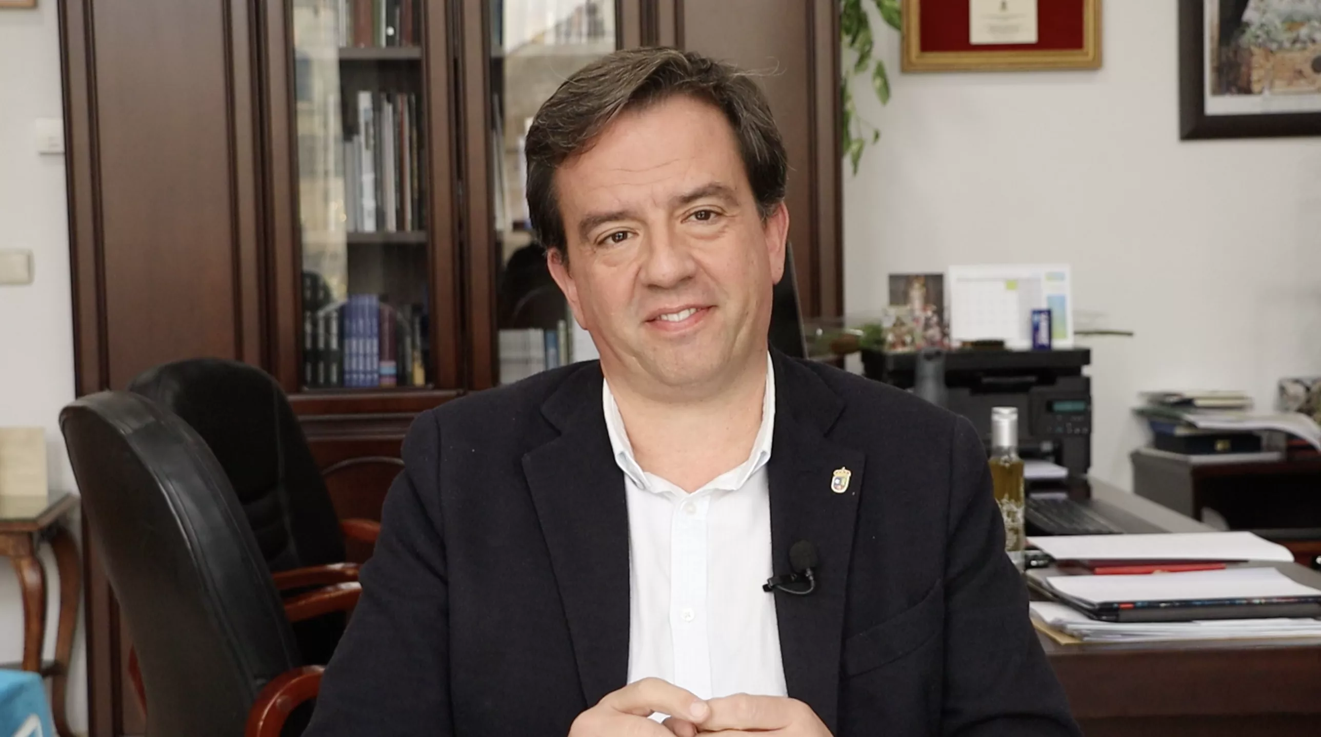 Aurelio Fernández, alcalde de Lucena. ARCHIVO