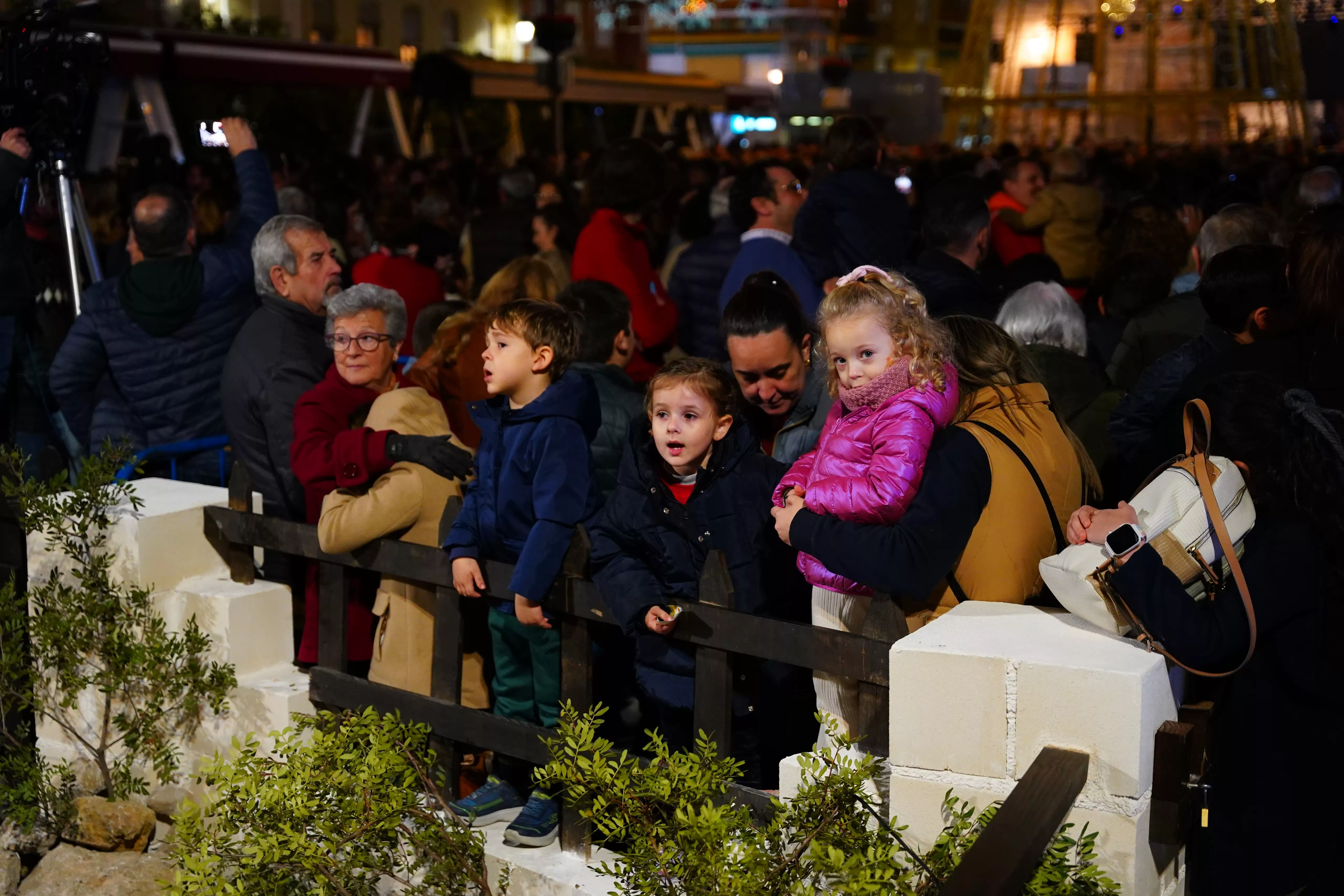 Las primeras imágenes del encendido del alumbrado especial de Navidad0 Las primeras imágenes del encendido del alumbrado especial de Navidad0
