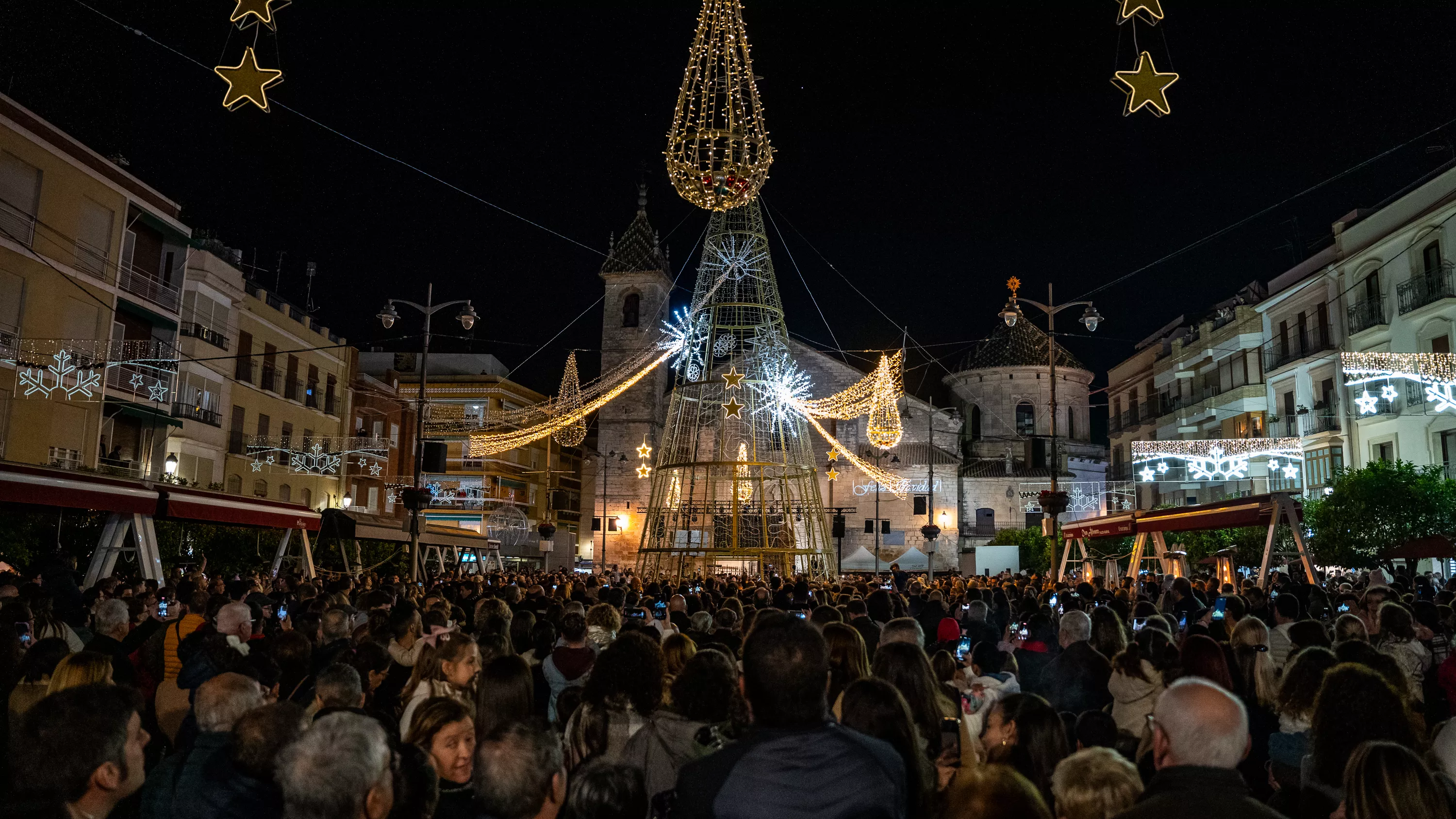 Lucena en Navidad: Inauguración del alumbrado 