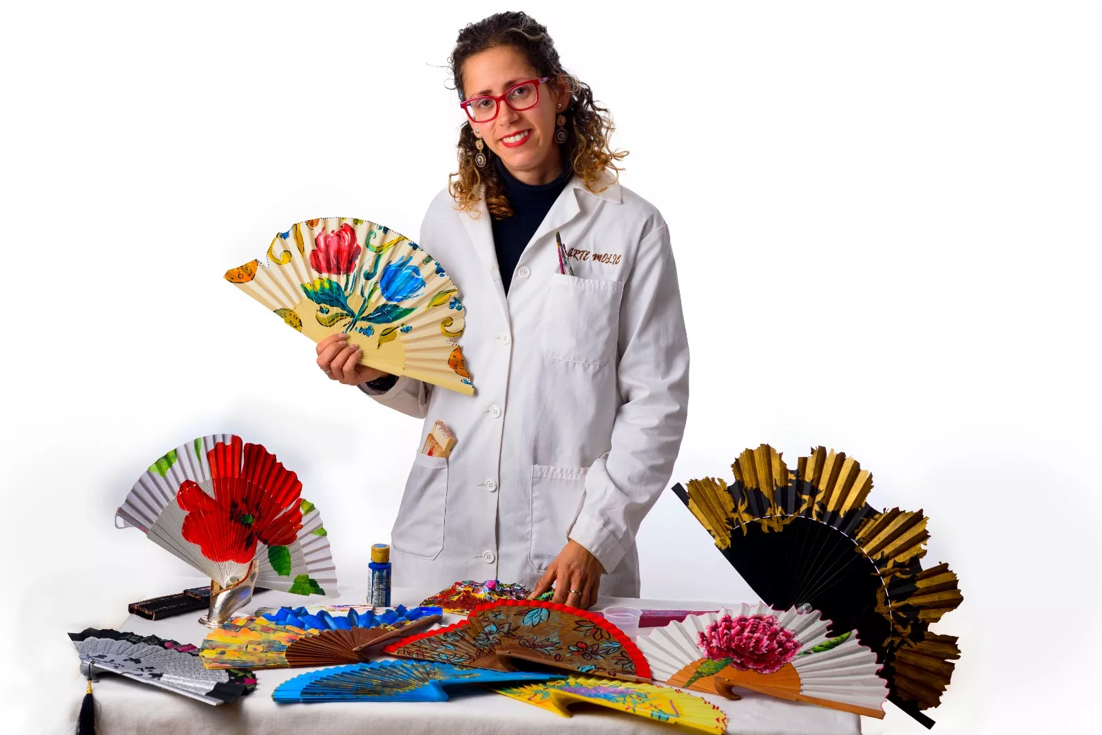 Gema María Molina Esojo, artesana con su marca Arte Molie Gema María Molina Esojo, artesana con su marca Arte Molie