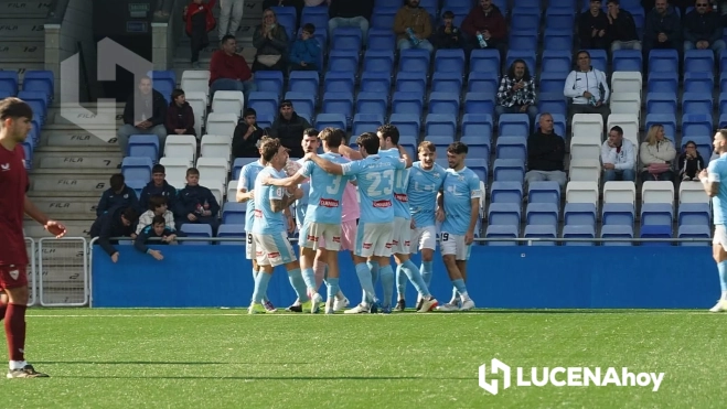 Celebración de otro de los goles de los celestes Celebración de otro de los goles de los celestes
