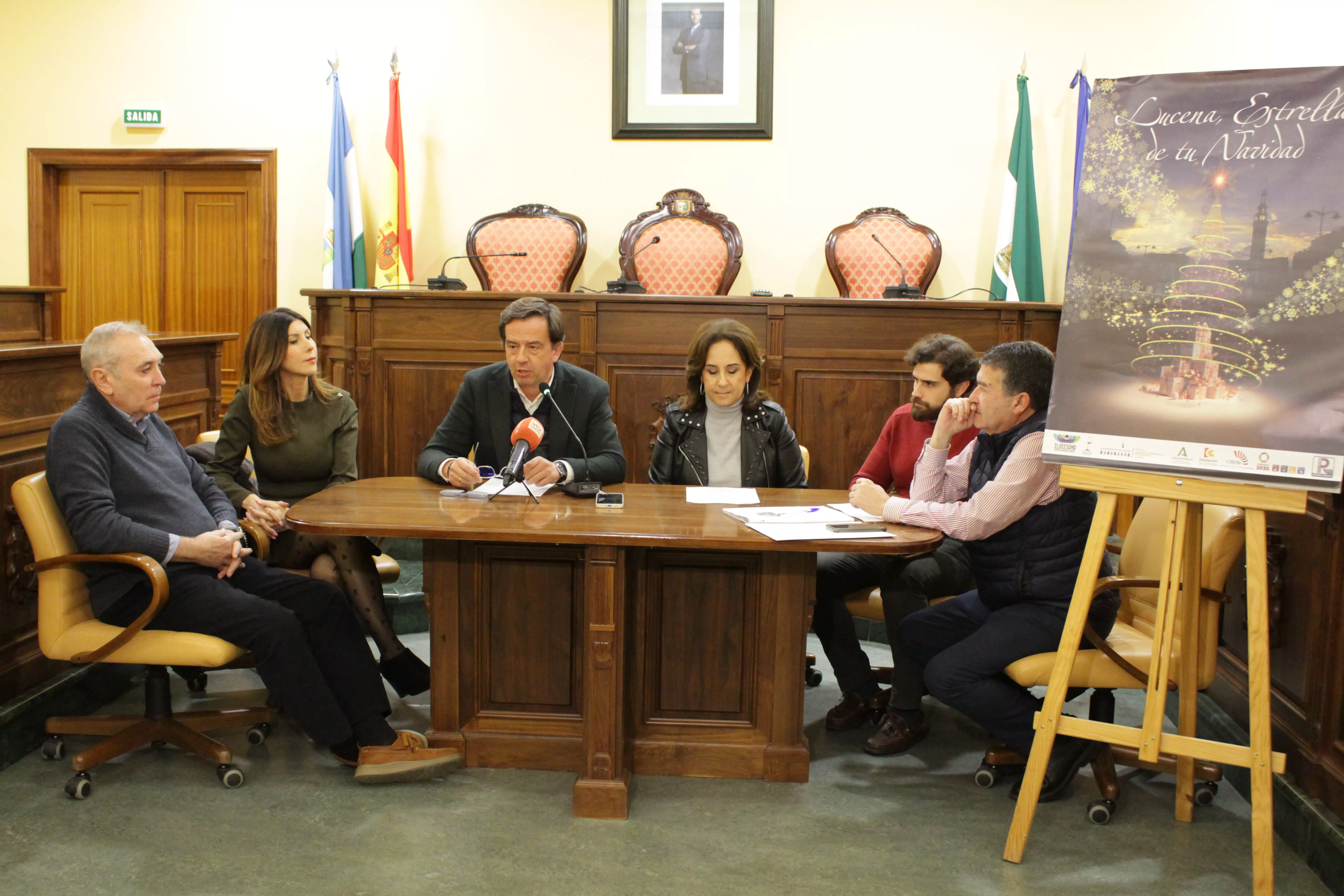 Entrega de premios a los ganadores del Concurso de Belenes Populares de Lucena