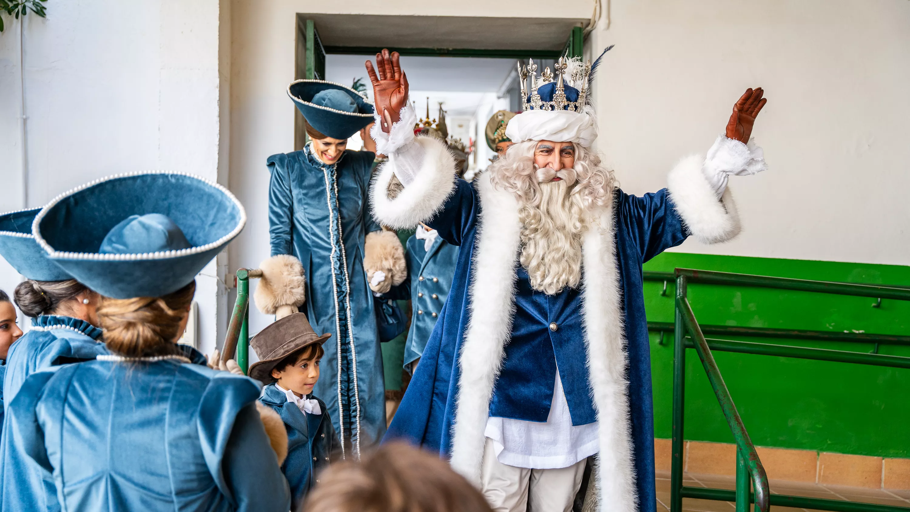 Los Reyes Magos ya están en Lucena: Visita a Amara Los Reyes Magos ya están en Lucena: Visita a Amara
