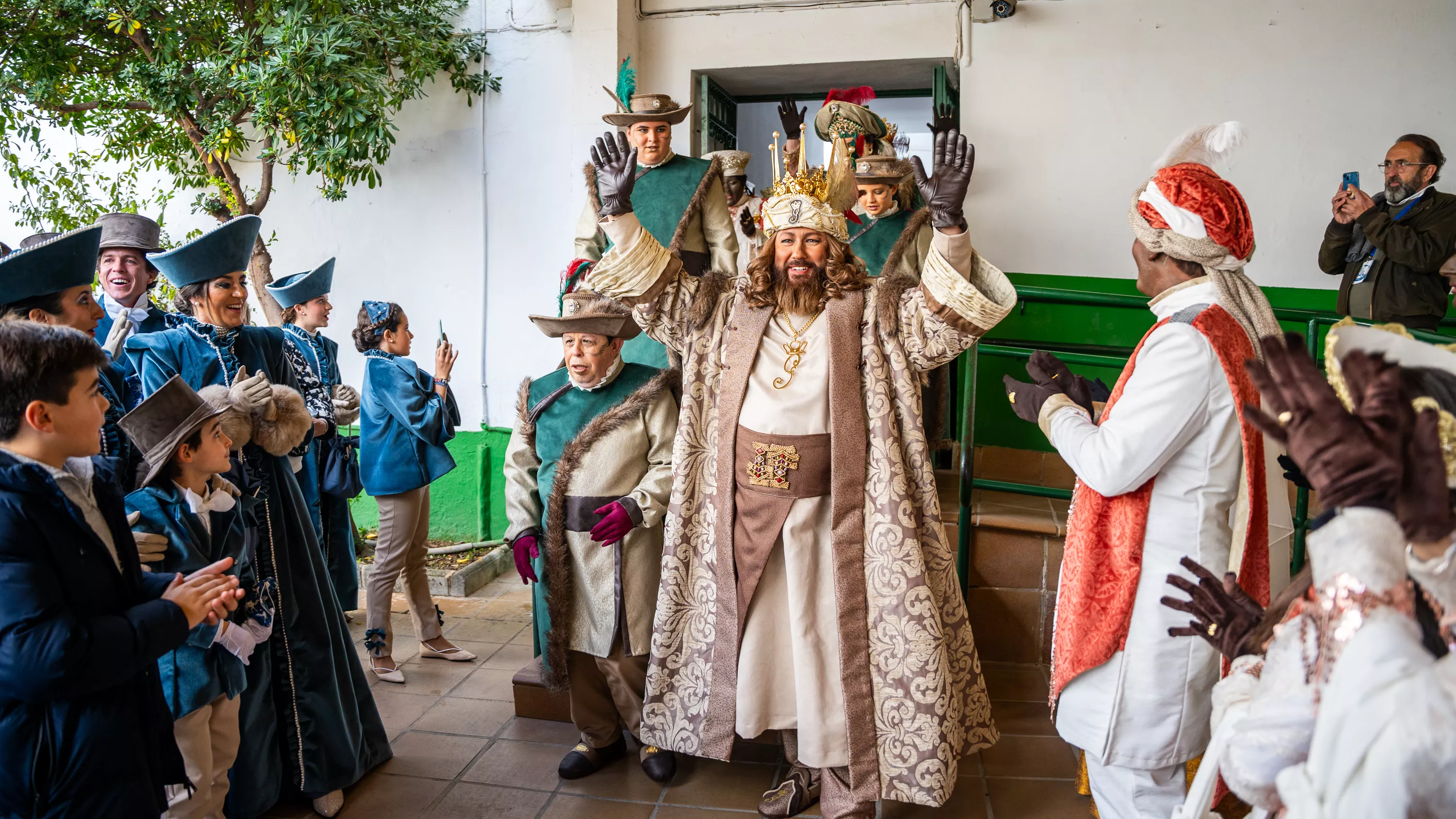 Los Reyes Magos ya están en Lucena: Visita a Amara Los Reyes Magos ya están en Lucena: Visita a Amara