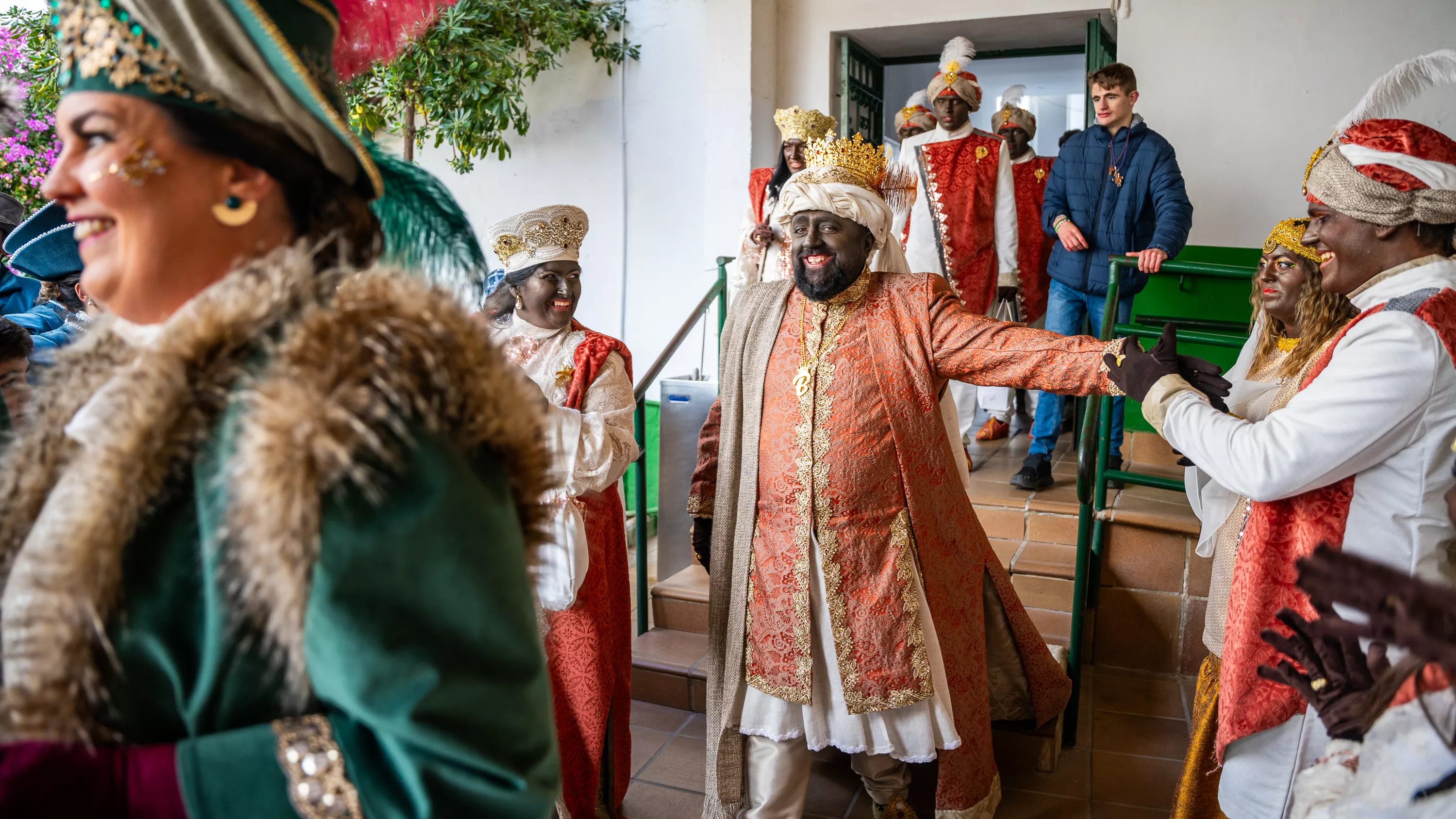 Los Reyes Magos ya están en Lucena: Visita a Amara Los Reyes Magos ya están en Lucena: Visita a Amara