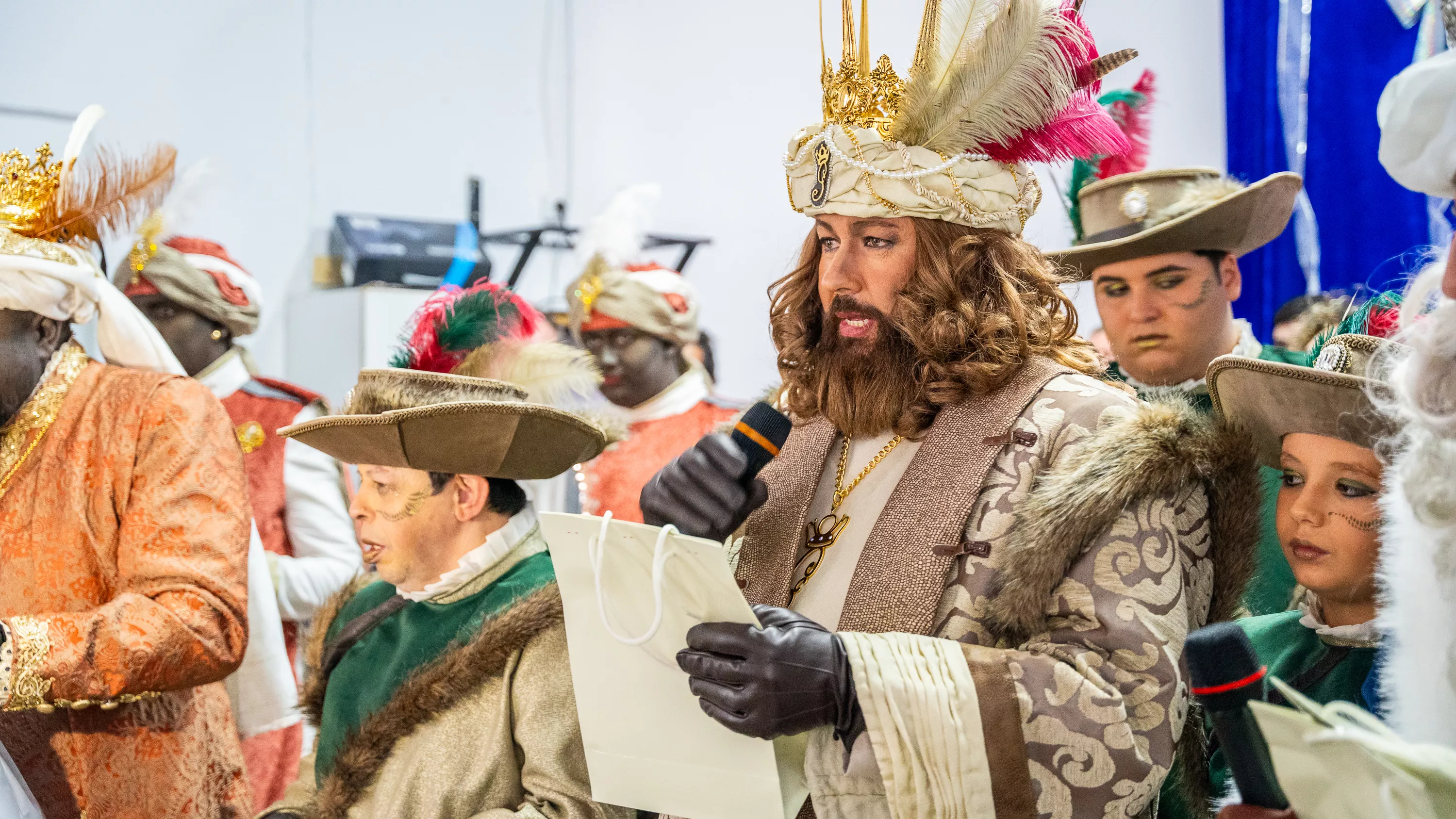 Los Reyes Magos ya están en Lucena: Visita a Amara Los Reyes Magos ya están en Lucena: Visita a Amara