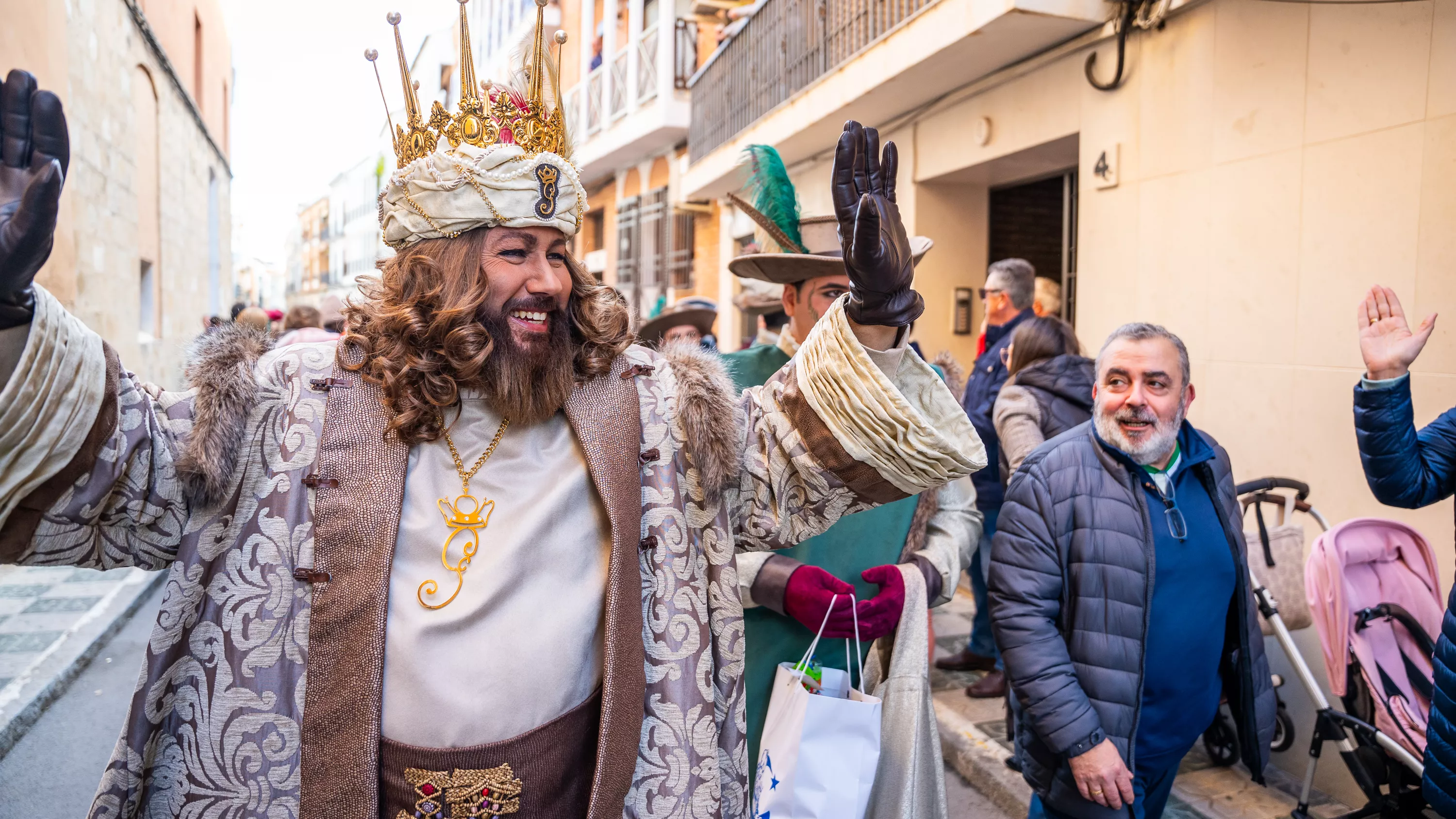 Los Reyes Magos ya están en Lucena: Visita a Amara Los Reyes Magos ya están en Lucena: Visita a Amara