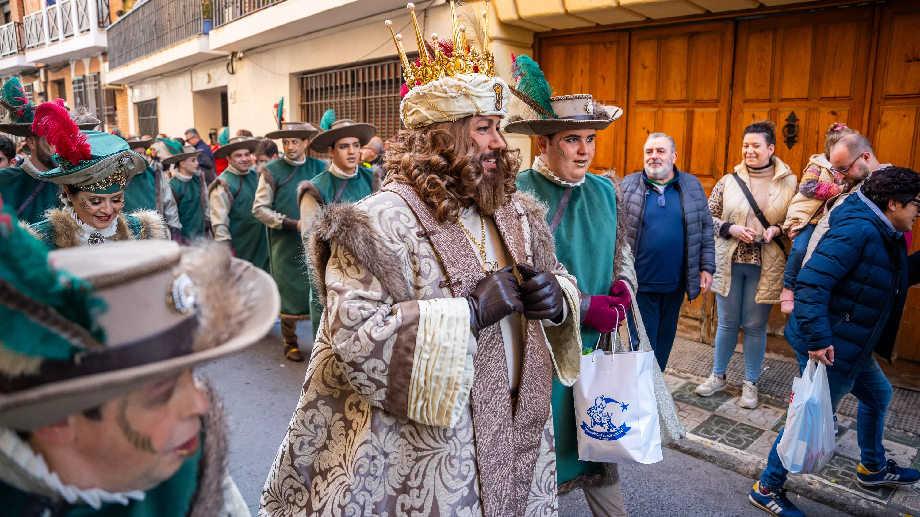 Los Reyes Magos ya están en Lucena: Visita a Amara Los Reyes Magos ya están en Lucena: Visita a Amara