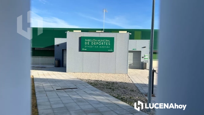 También han concluido las obras de cerramiento del pabellón Ernestina Maenza También han concluido las obras de cerramiento del pabellón Ernestina Maenza