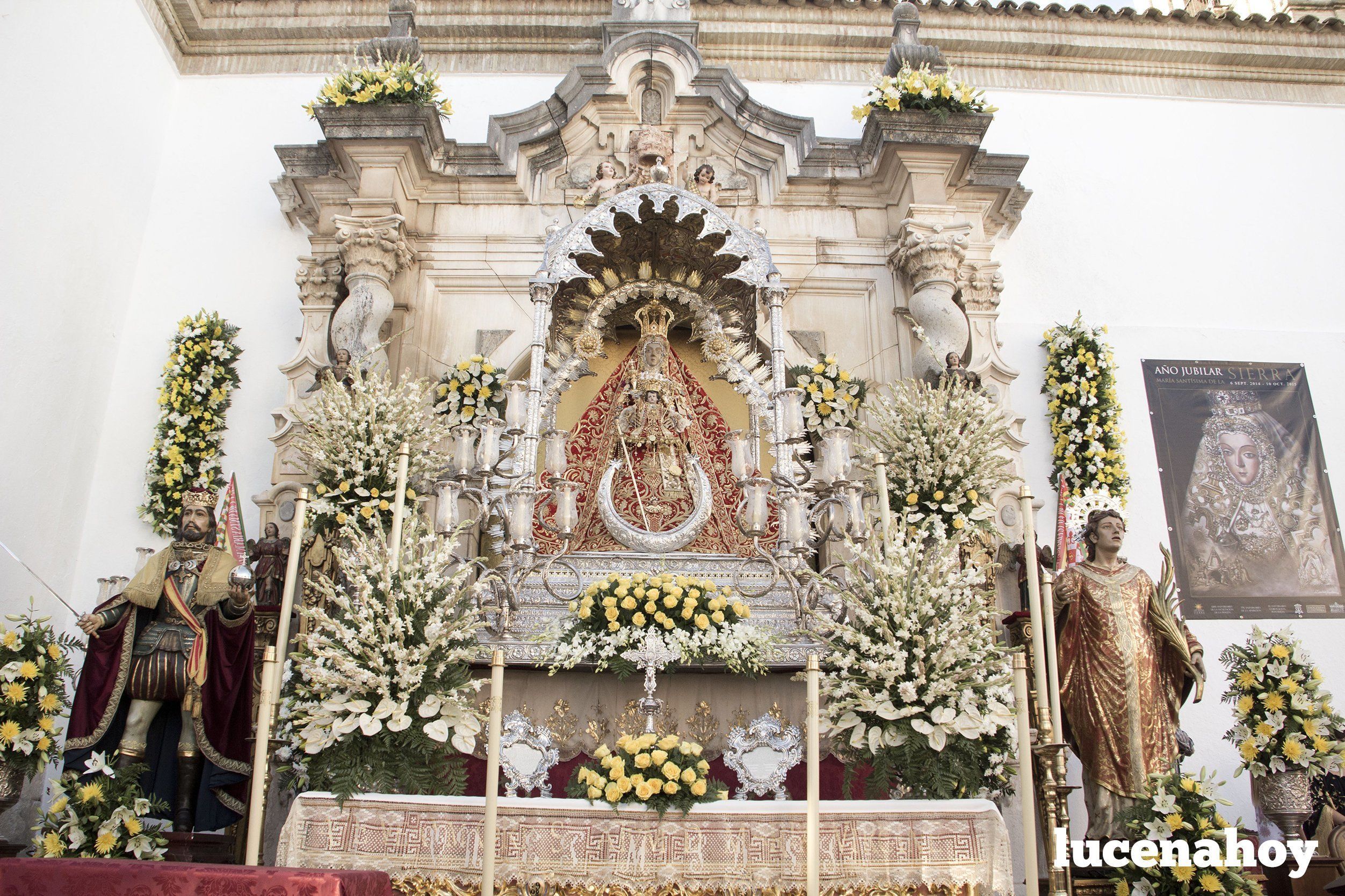Cabra: La Procesión Magna pone broche de oro al Año Jubilar en honor a la Virgen de la Sierra