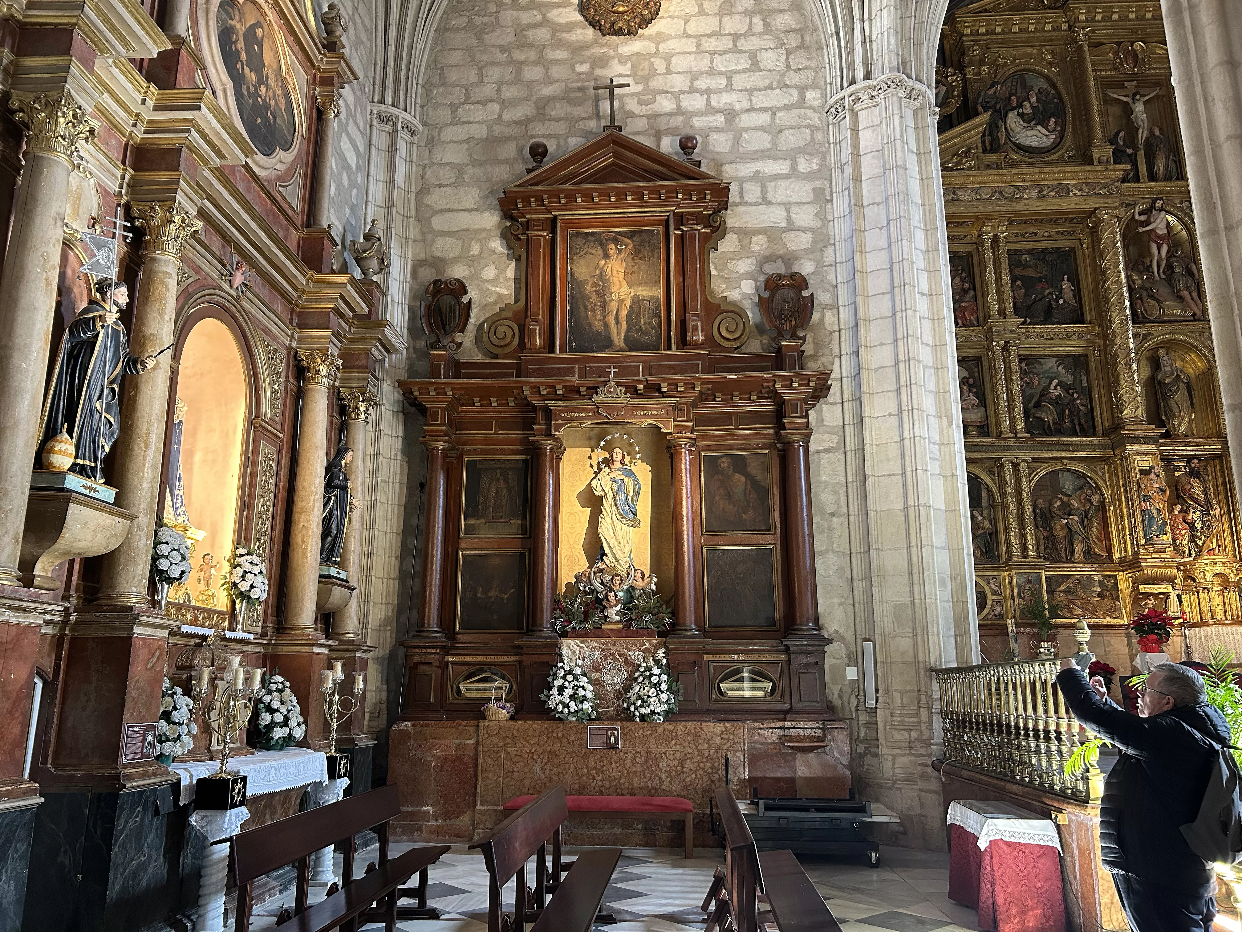 Retablo de la Inmaculada Concepción en la iglesia de San Mateo