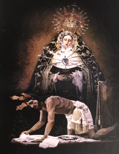 Cartel anunciador de esta efeméride, obra de Manuel Arroyo Algar Cartel anunciador de esta efeméride, obra de Manuel Arroyo Algar