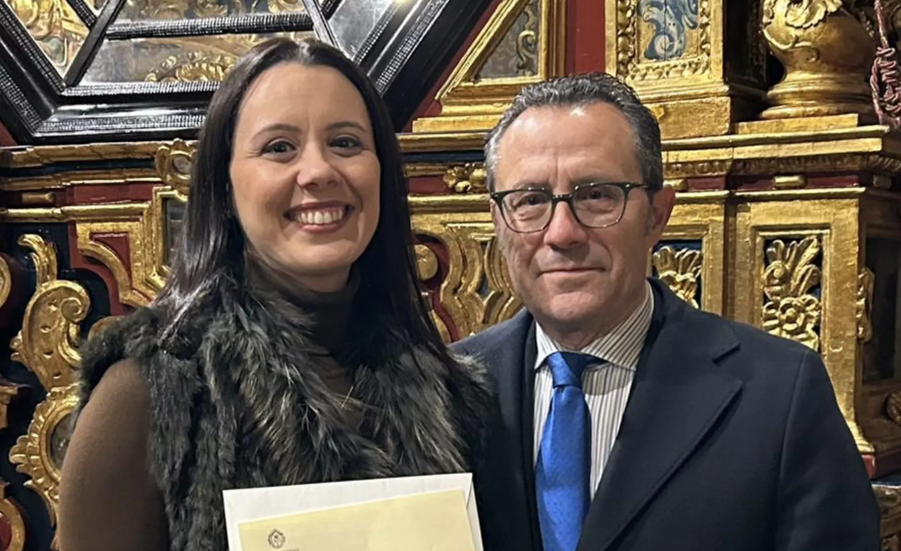 Rafael y Clara Ramírez, Pregonero y presentadora del pregonero de las Fiestas Aracelitanas 2025