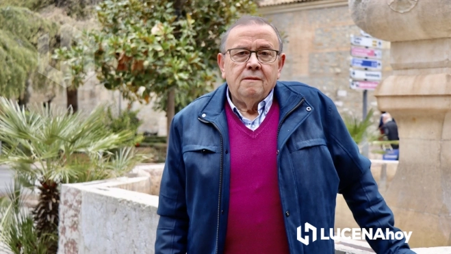 Antonio Díaz, presidente de la Agrupación de Cofradías de Lucena Antonio Díaz, presidente de la Agrupación de Cofradías de Lucena
