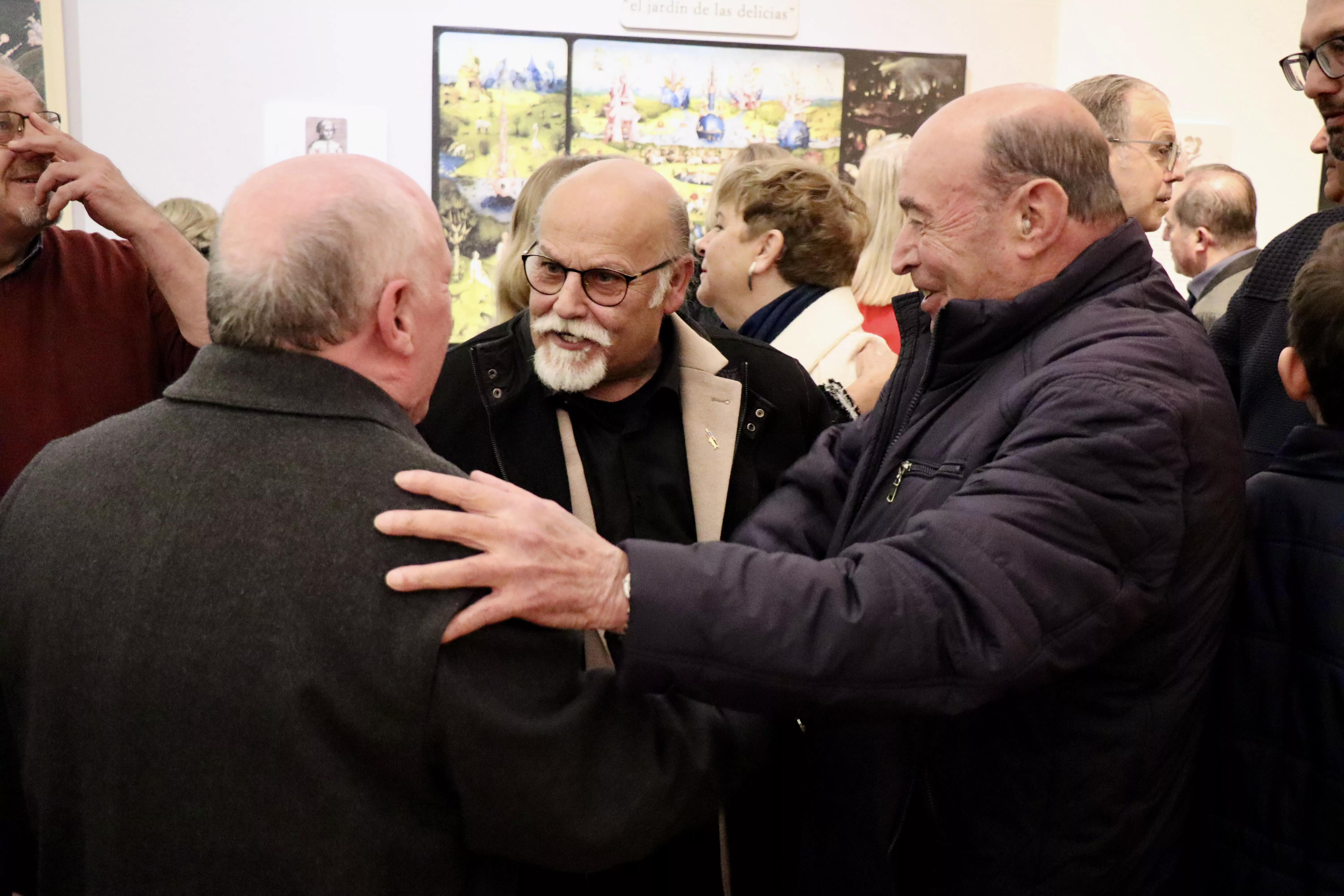 Inauguración de la exposición de Paco Ayala "El Jardín de las Delicias". Inauguración de la exposición de Paco Ayala "El Jardín de las Delicias".