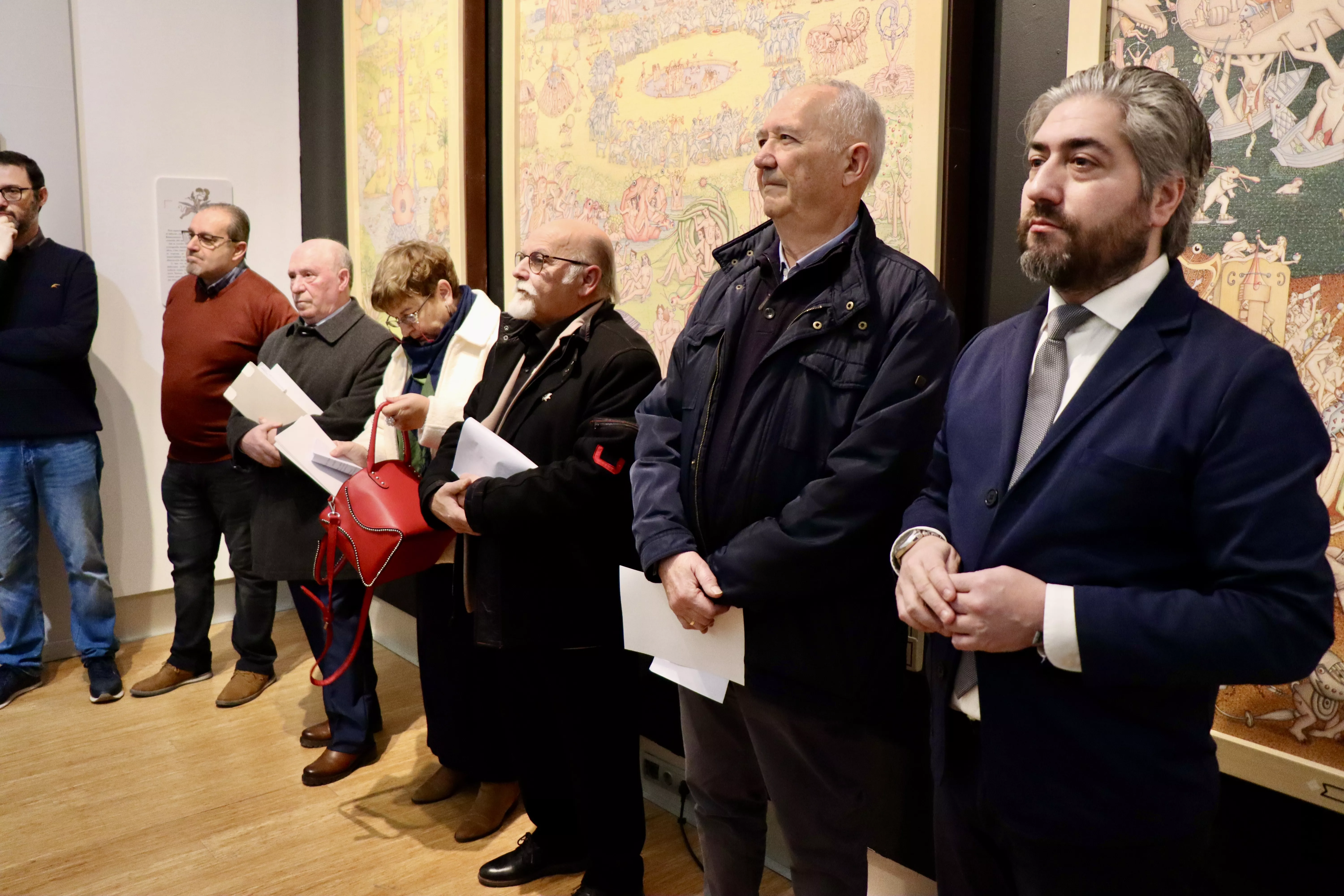 Inauguración de la exposición de Paco Ayala "El Jardín de las Delicias". Inauguración de la exposición de Paco Ayala "El Jardín de las Delicias".