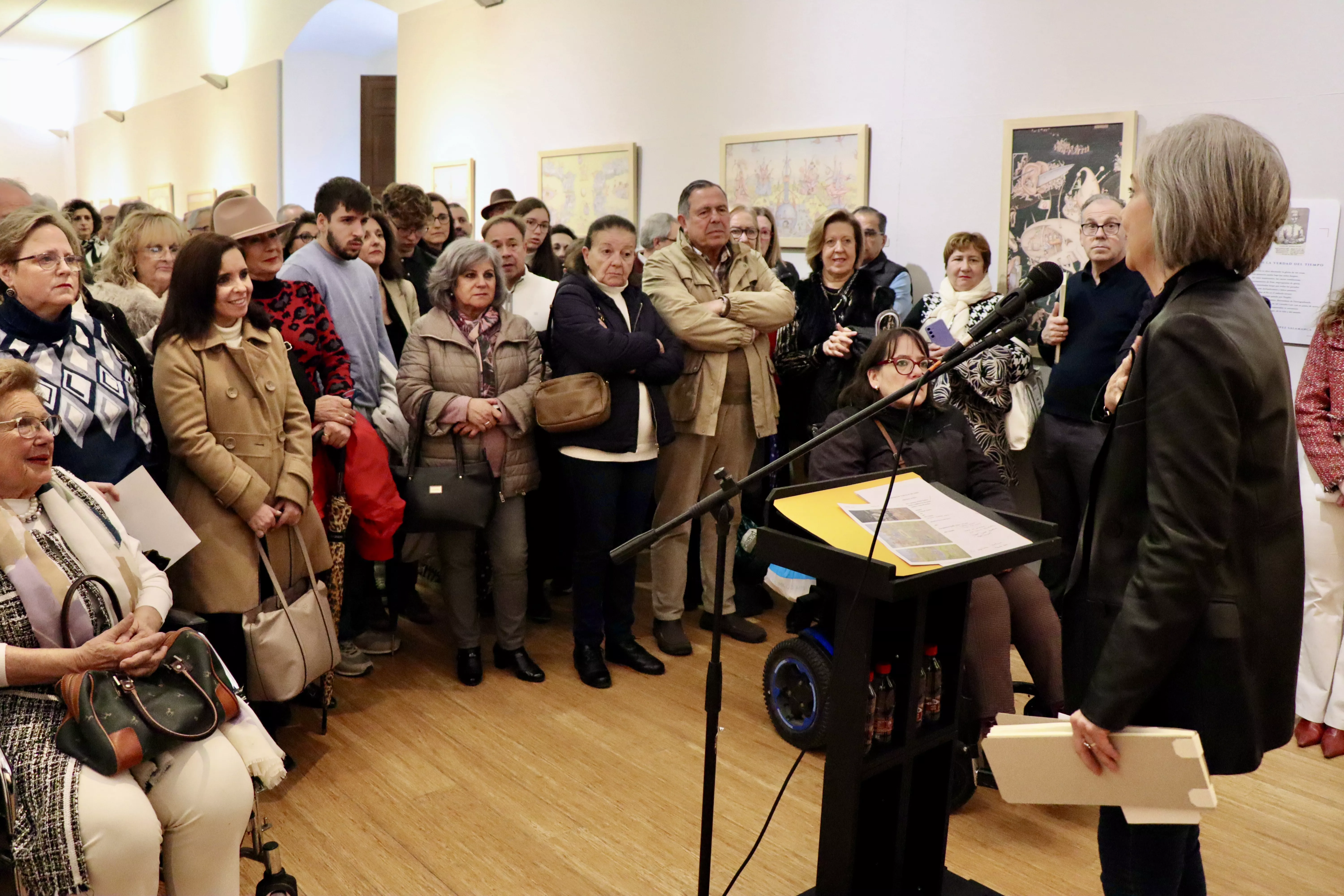 Inauguración de la exposición de Paco Ayala "El Jardín de las Delicias". Inauguración de la exposición de Paco Ayala "El Jardín de las Delicias".