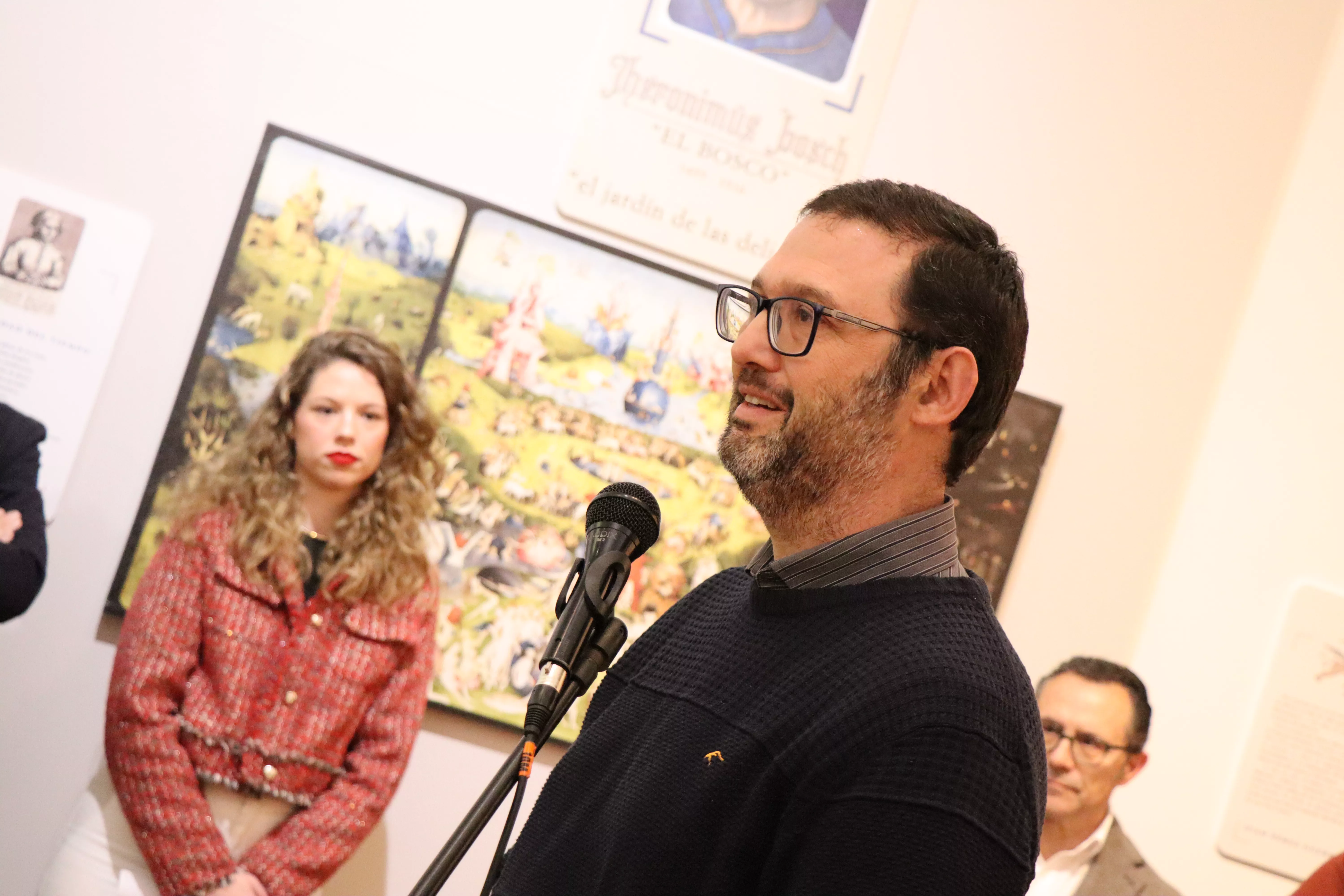 Inauguración de la exposición de Paco Ayala "El Jardín de las Delicias". Inauguración de la exposición de Paco Ayala "El Jardín de las Delicias".