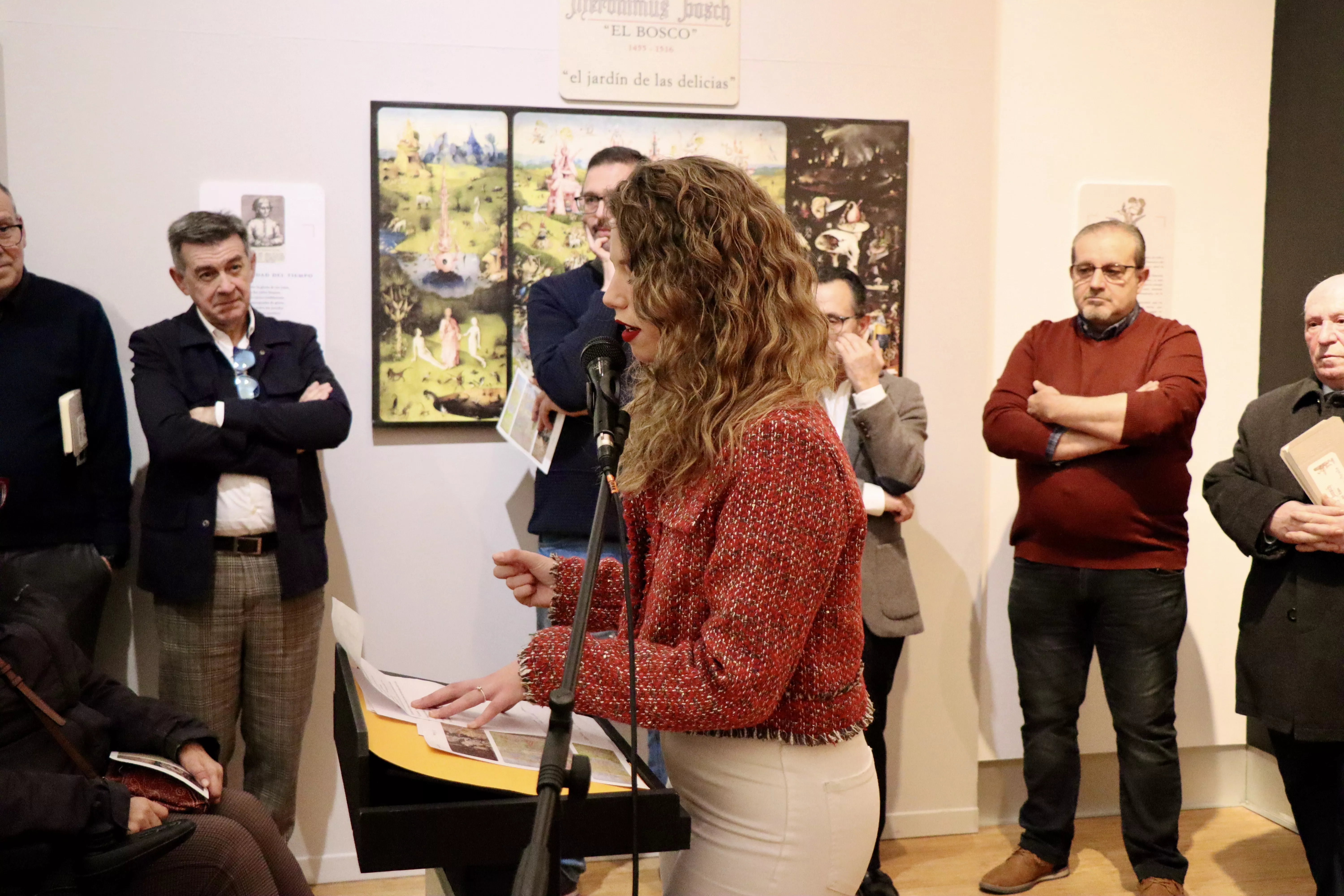 Inauguración de la exposición de Paco Ayala "El Jardín de las Delicias". Inauguración de la exposición de Paco Ayala "El Jardín de las Delicias".