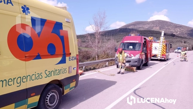 Dispositivo de emergencias desplazado al lugar del accidente Dispositivo de emergencias desplazado al lugar del accidente