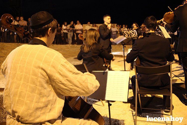  La orquesta SYSO puso la nota musical en distintos momentos de la actividad, como la necrópolis judía 