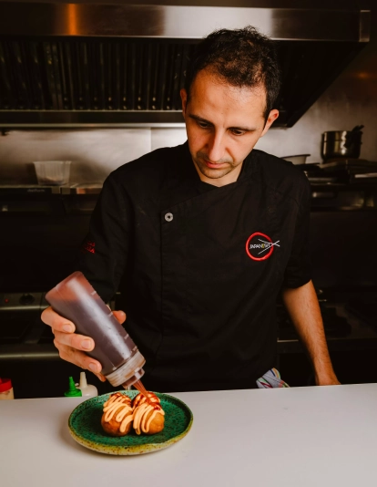 Luis Contreras, chef de Restaurante Japanish Luis Contreras, chef de Restaurante Japanish