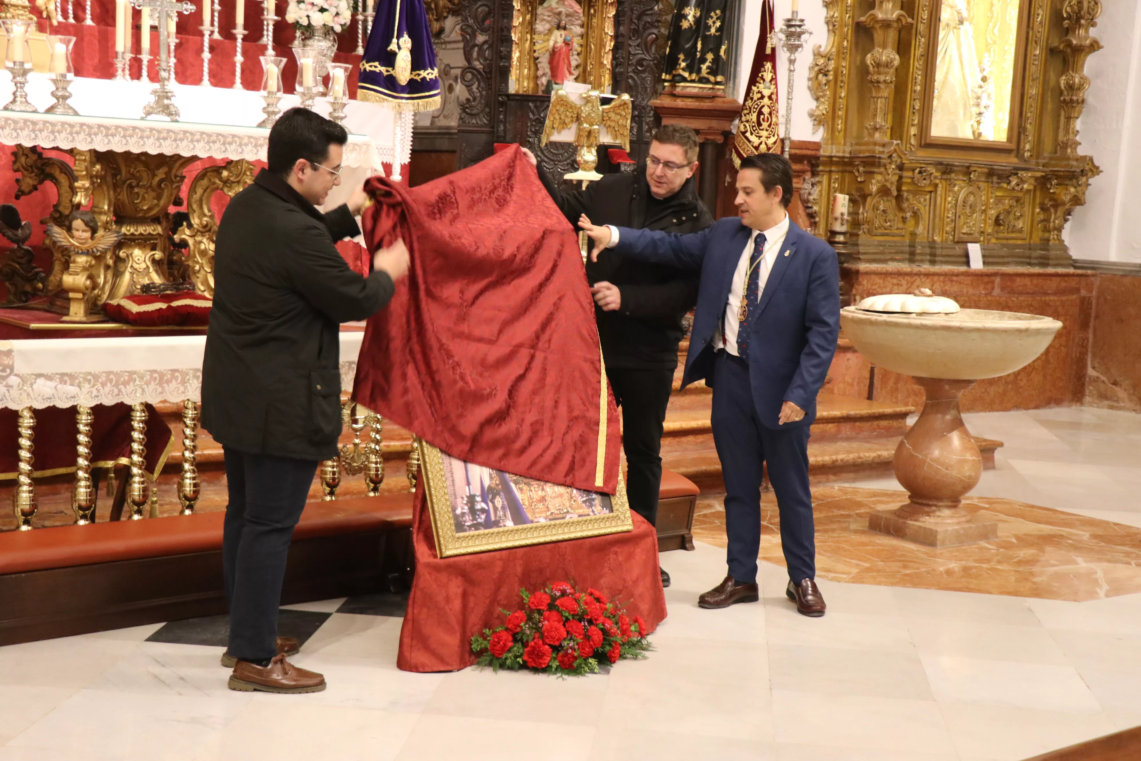 Presentación del cartel anunciador del Jueves Santo "Sangre 2025"