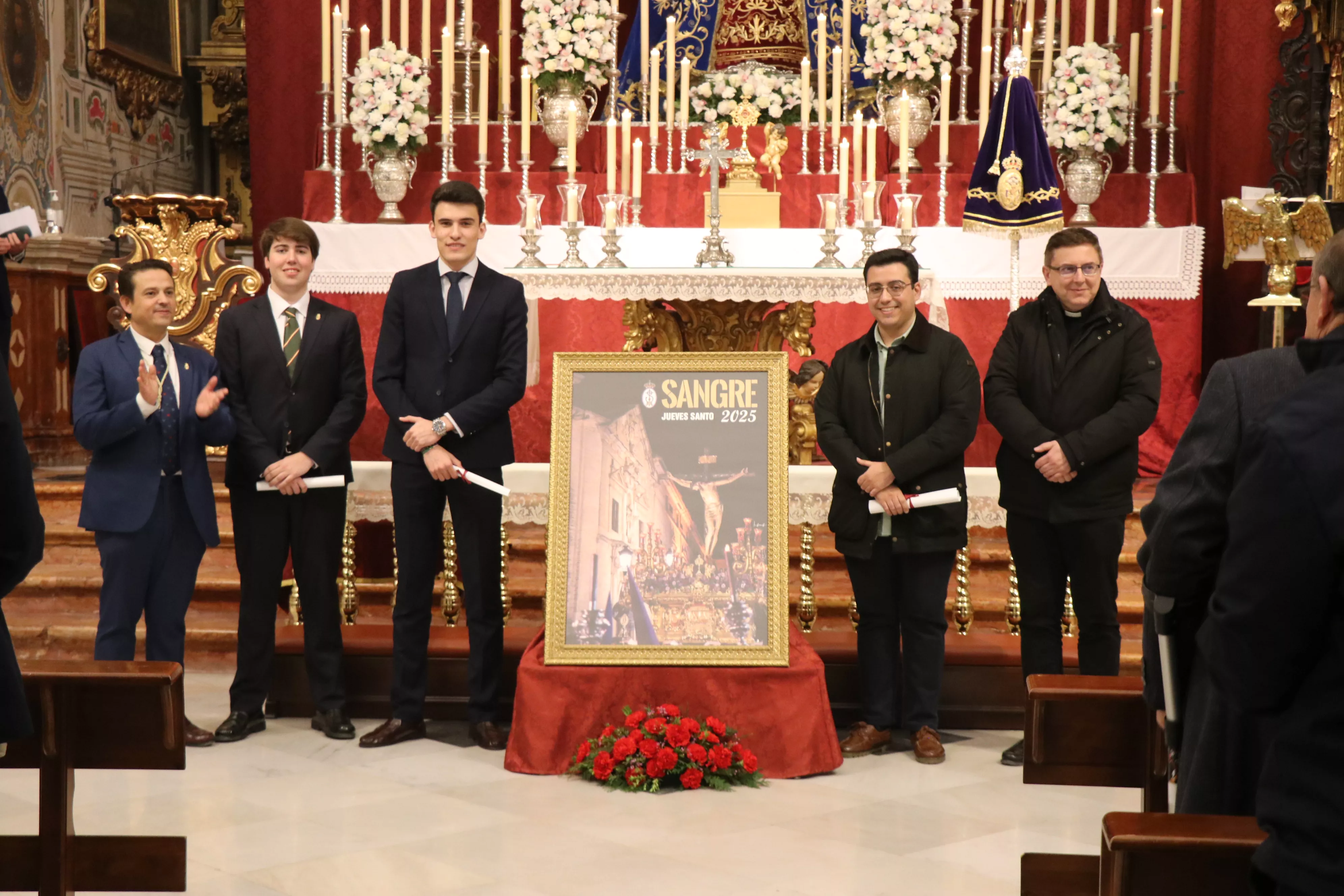 Presentación del cartel anunciador del Jueves Santo "Sangre 2025"