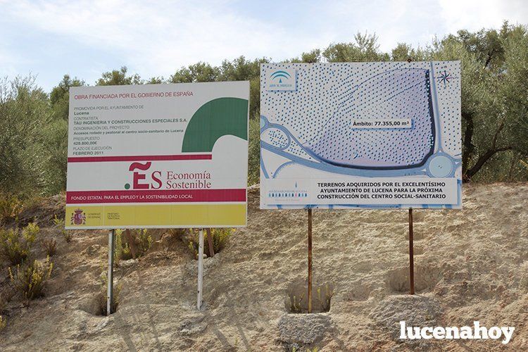  Terrenos expropiados por el ayuntamiento de Lucena para la construcción del Centro Social Sanitario 