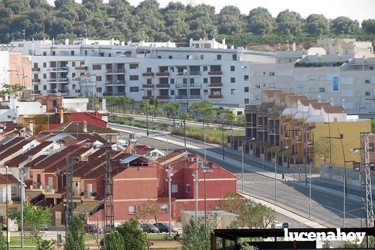  Zona del Plan Parcial Oeste 1 en la que estaba previsto construir la iglesia 