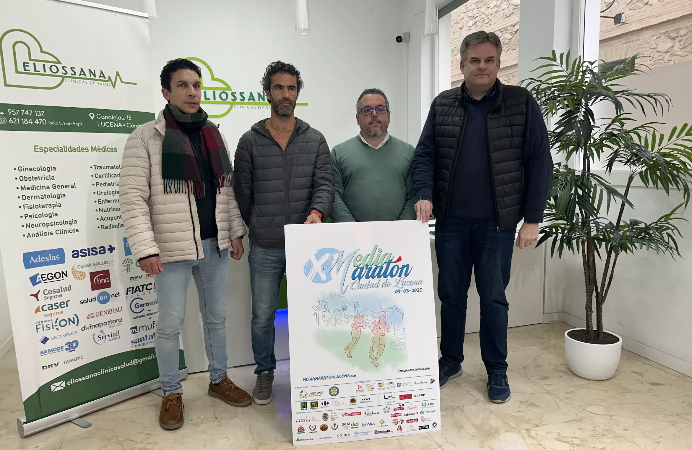 Presentación de los datos finales de la XI Media Maratón de Lucena