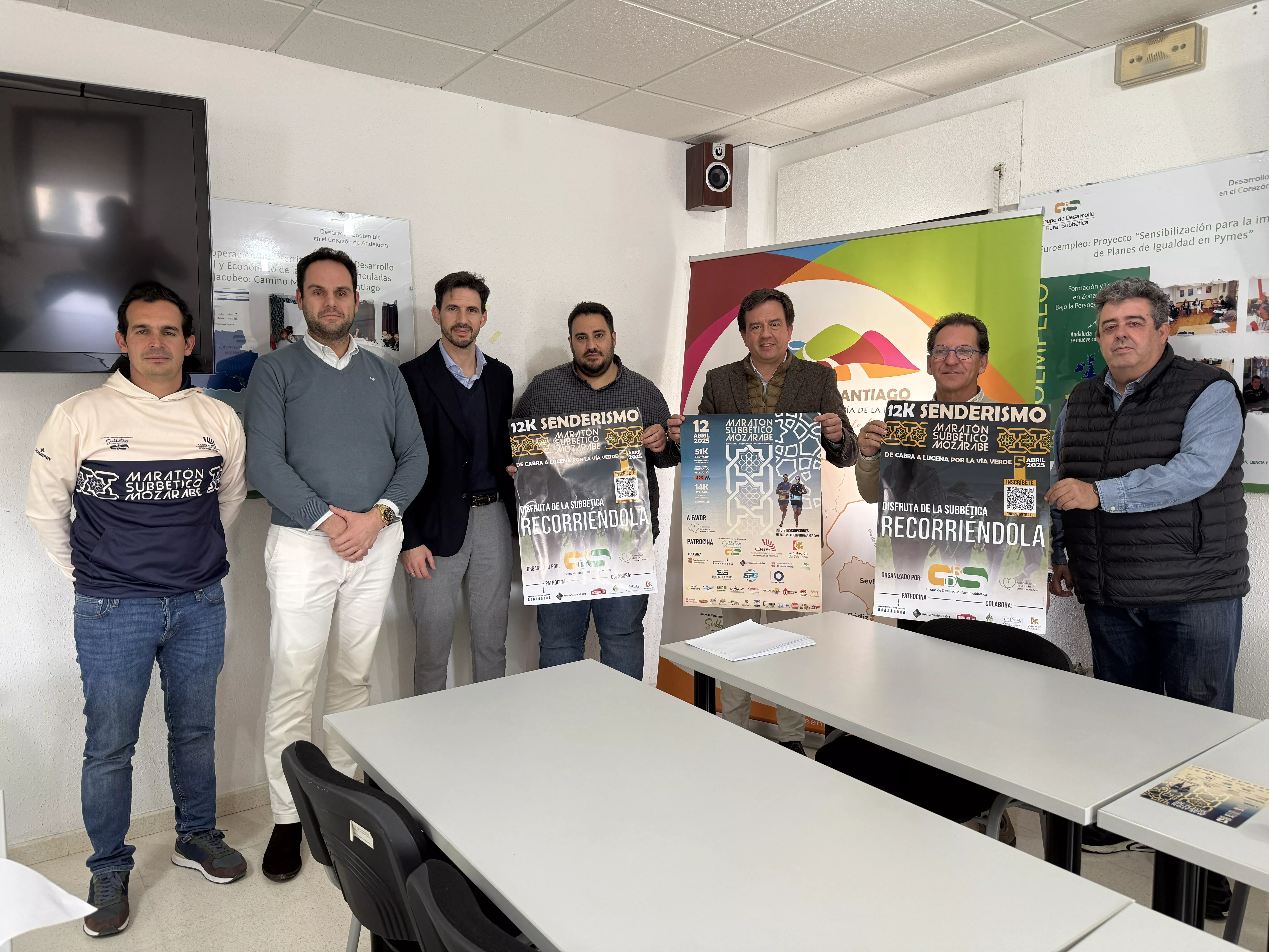 Organizadores y patrocinadores presentan la III Maratón Mozárabe