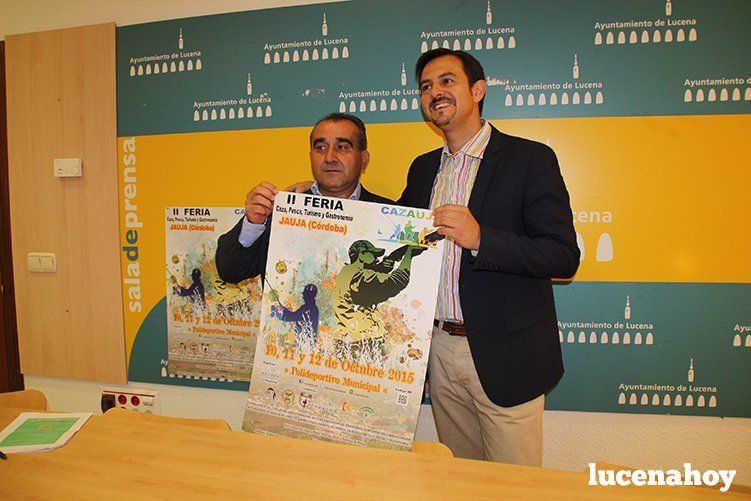  Manuel Lara y Rafael Gómez presentaron la feria 