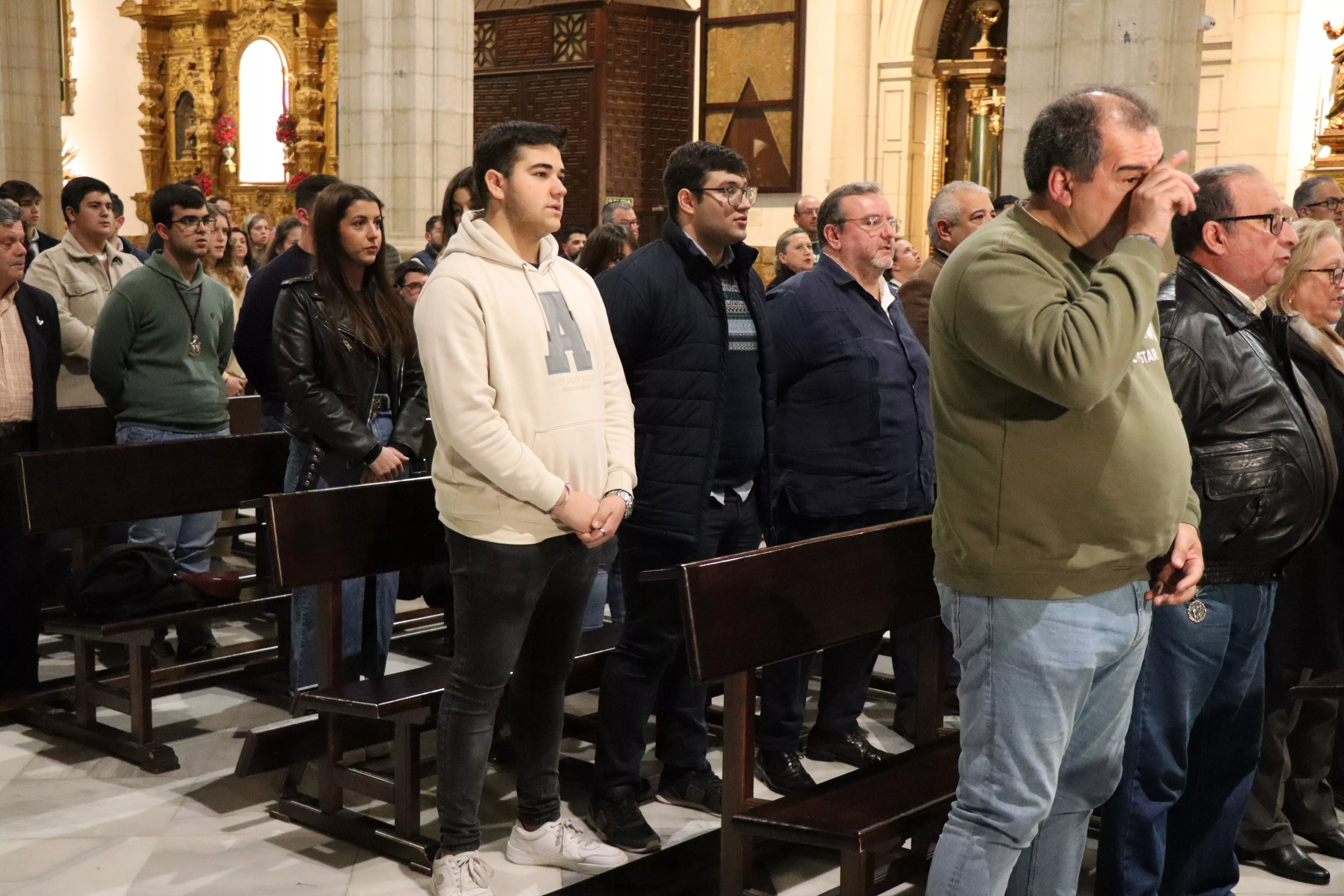 Presentación de la remodelación del trono del Stmo. Cristo de la Humillación