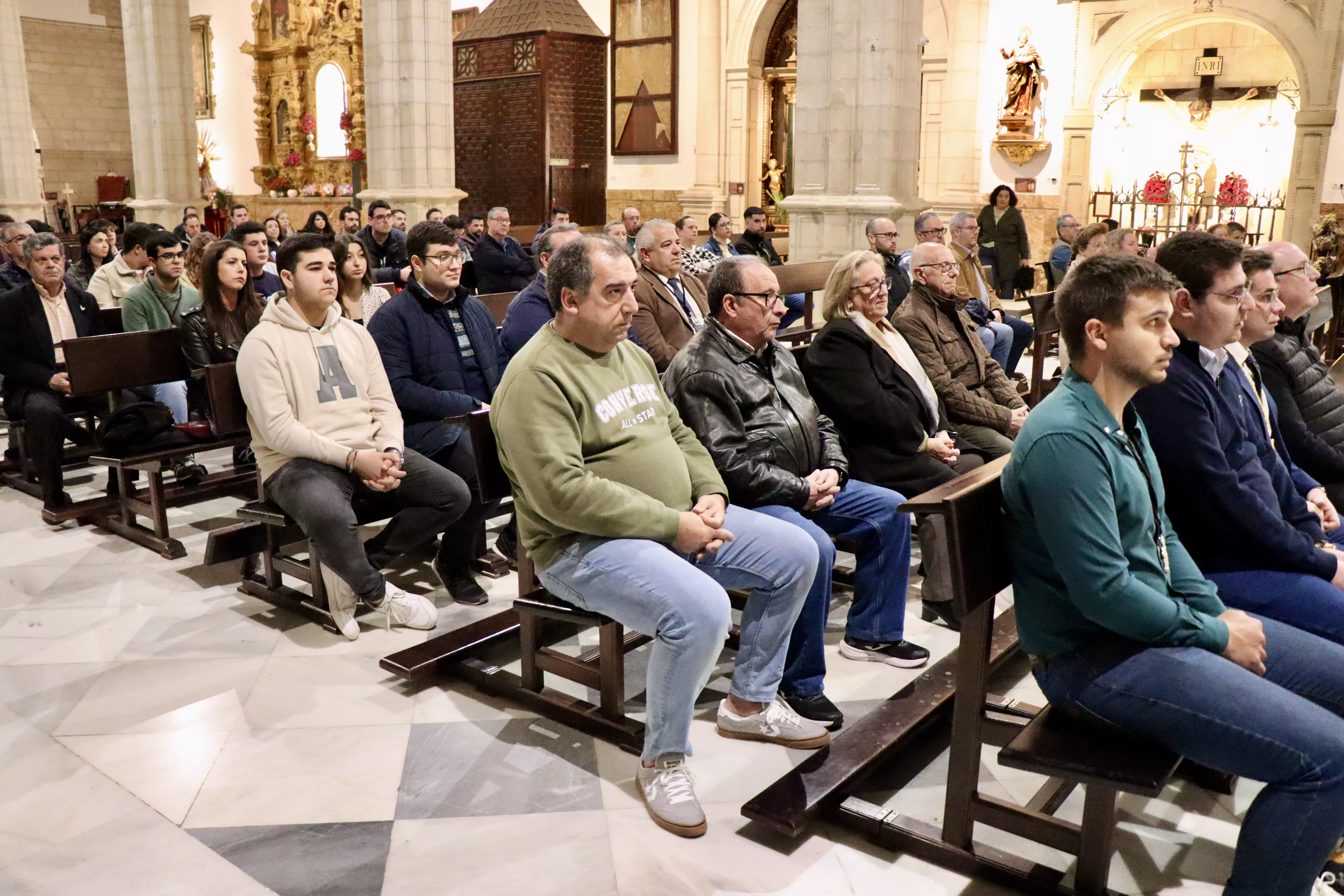 Presentación de la remodelación del trono del Stmo. Cristo de la Humillación