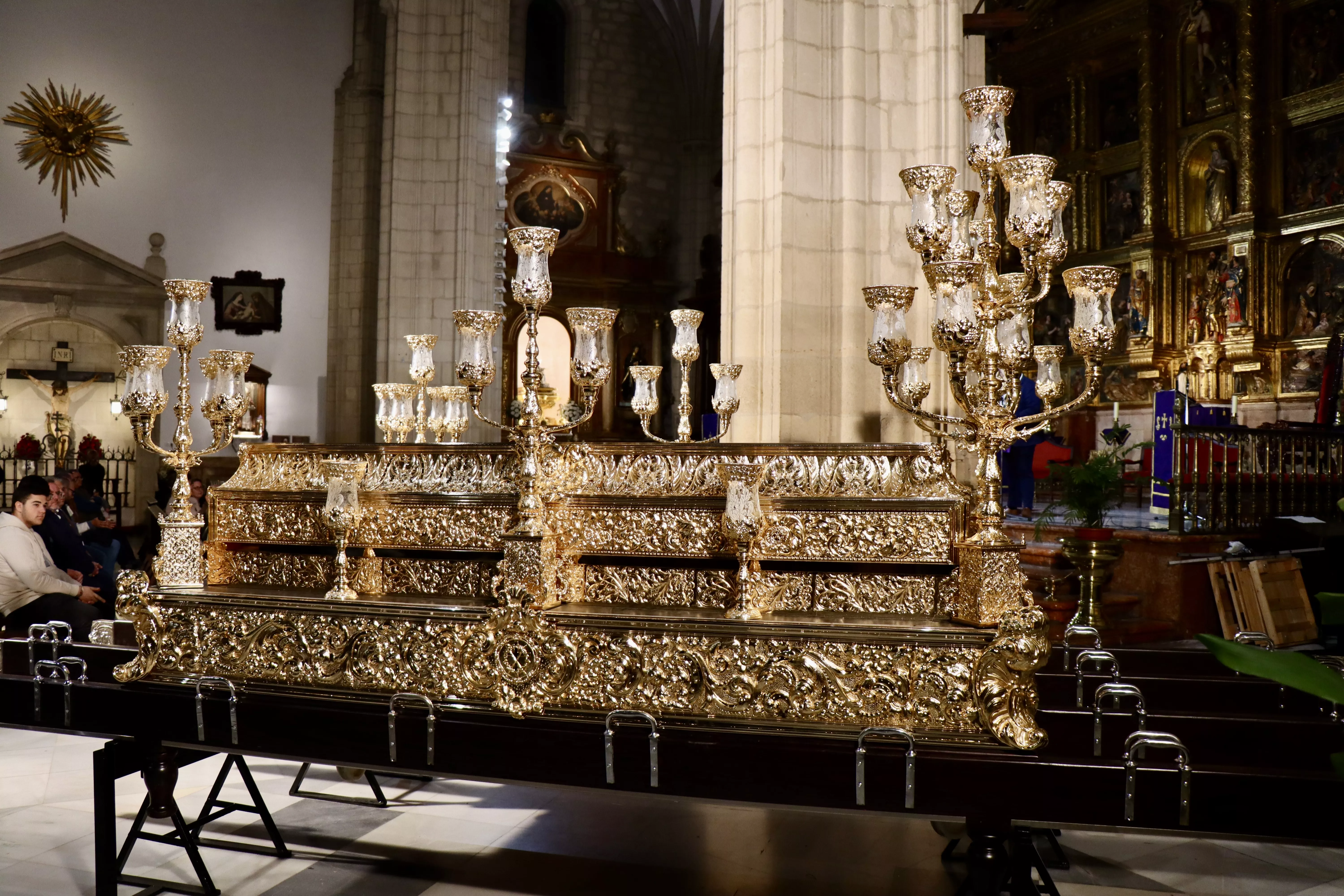 Presentación de la remodelación del trono del Stmo. Cristo de la Humillación