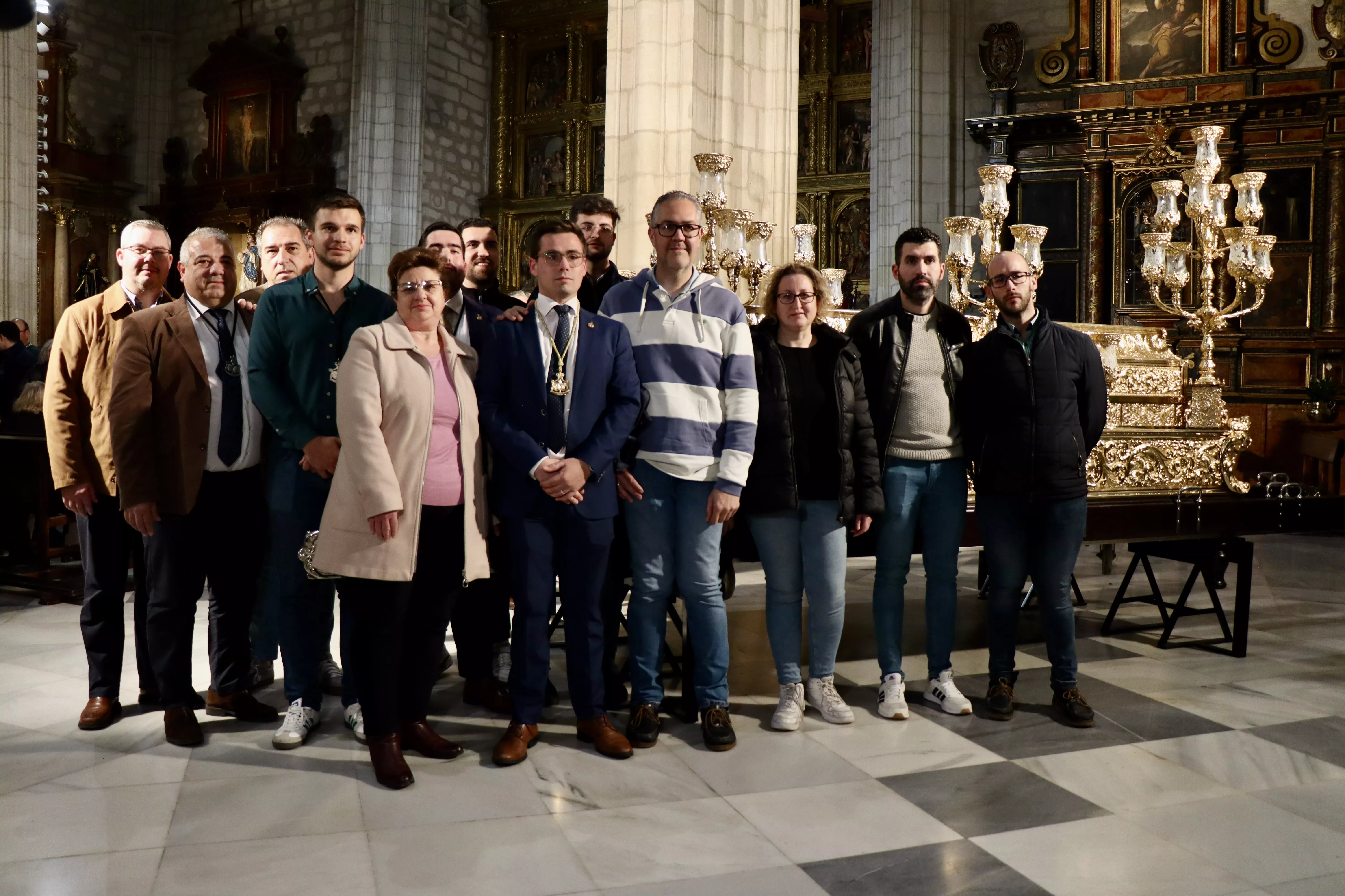 Presentación de la remodelación del trono del Stmo. Cristo de la Humillación