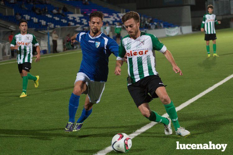  El Lucena sujetó al Atlético Sanluqueño solo durante la primera parte. SERGIO RODRÍGUEZ 