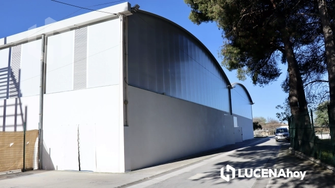 Aspecto exterior de las nuevas pistas cubiertas