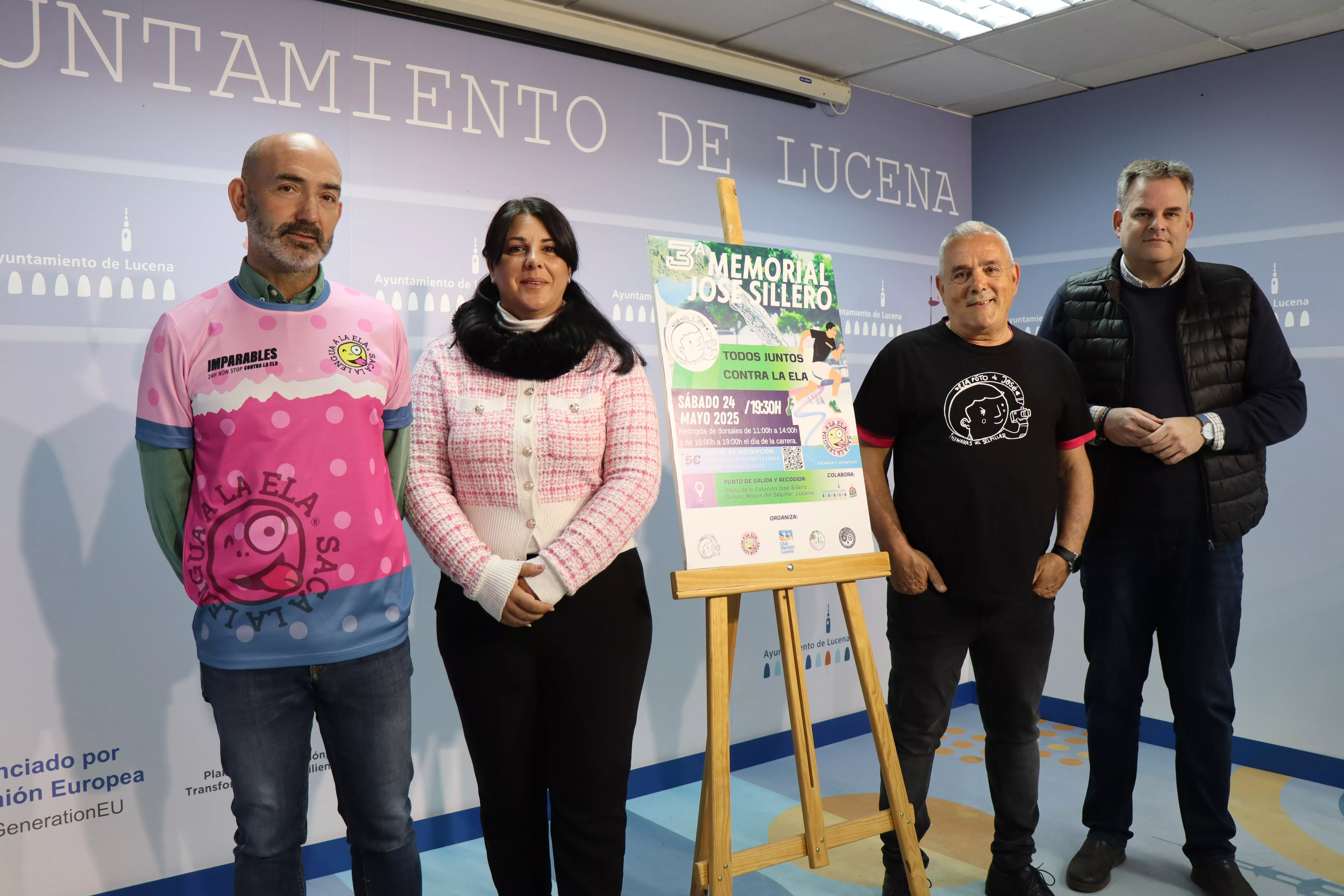 Presentación de la III Carrera Solidaria “Memorial José Sillero” contra la ELA