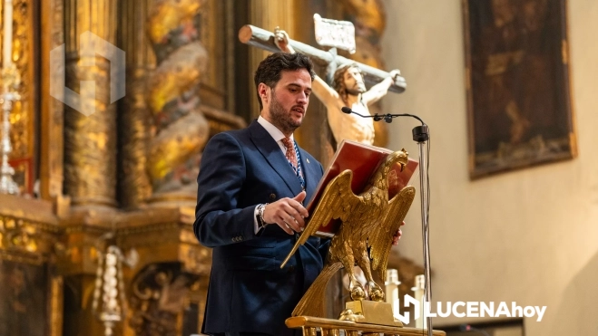 Francisco Peñalver, hermano mayor de la cofradía Francisco Peñalver, hermano mayor de la cofradía