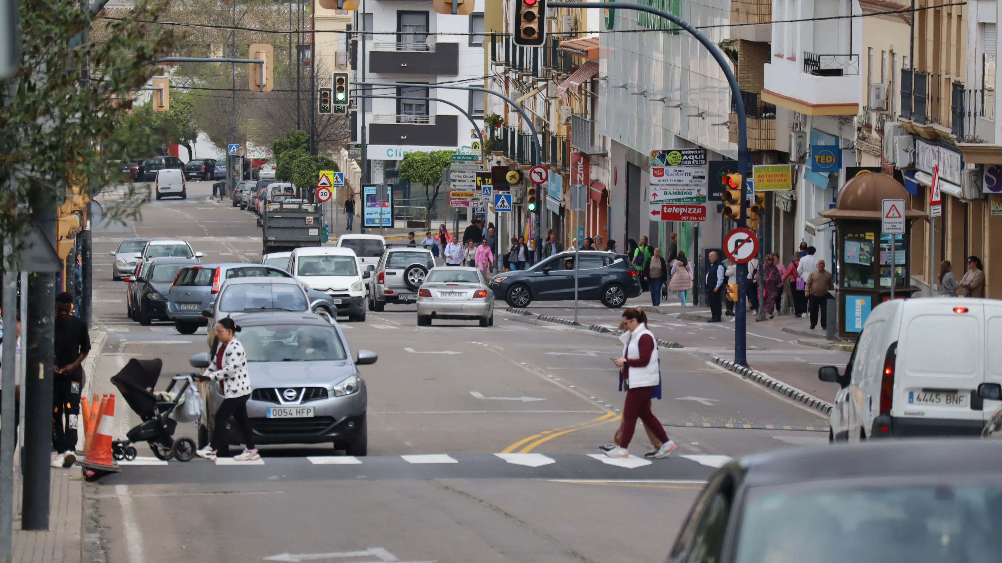 El subsuelo del tramo superior de la Avenida del Parque albergará el nuevo aparcamiento junto al paseo de Rojas