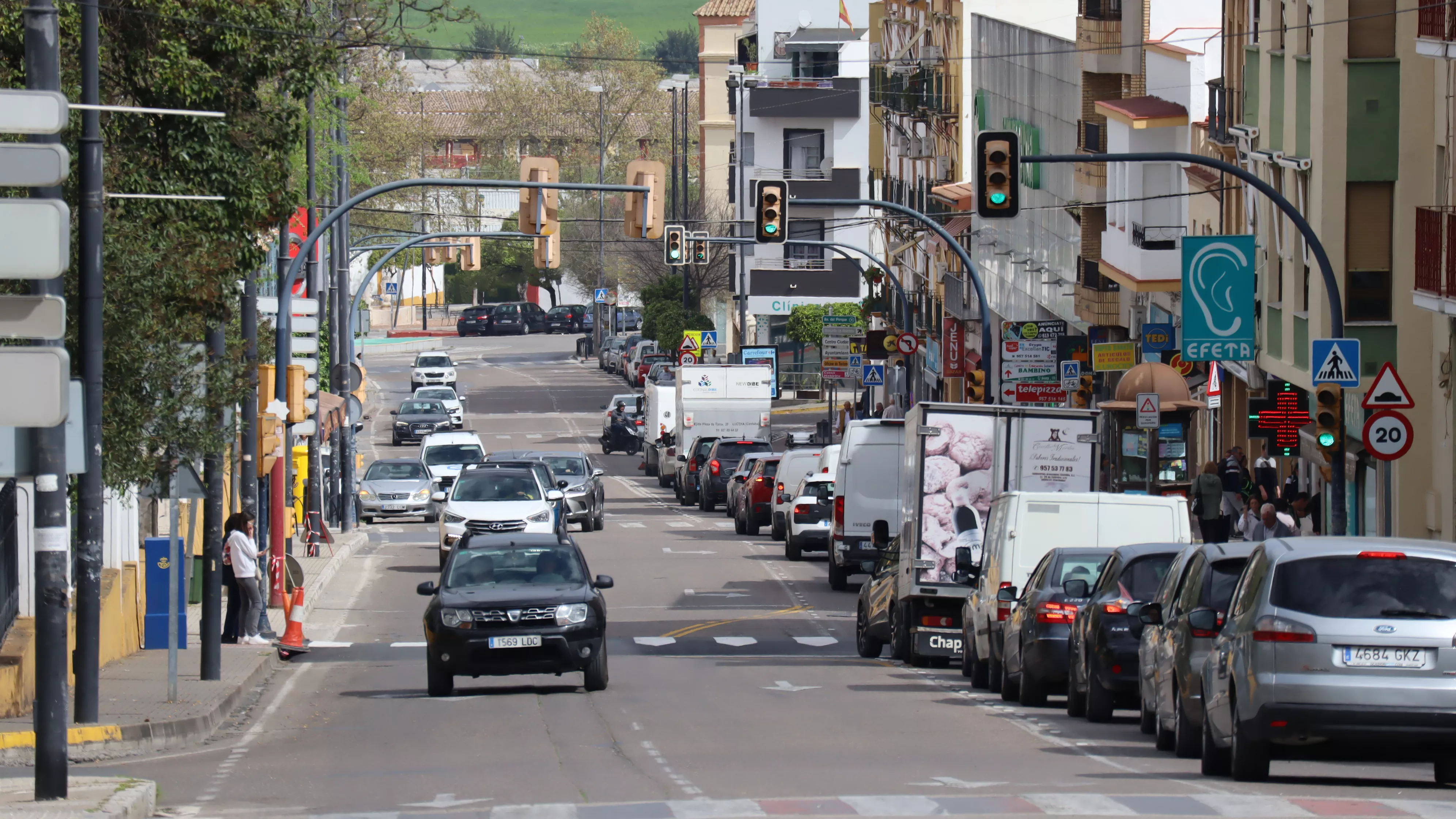 La transformación en bulevar comercial de la Avenida del Parque es una de las actuaciones previstas