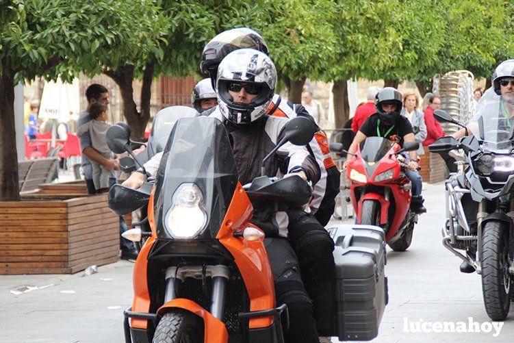 Galería: 200 motos de gran cilindrada toman las calles de Lucena tras concluir en nuestra ciudad la II Rider Andalucía