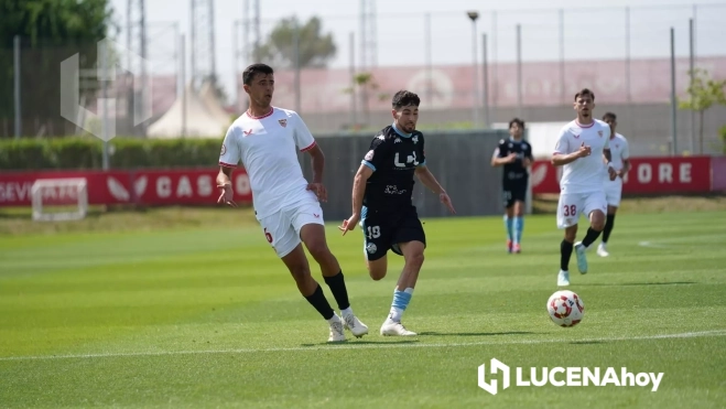Un momento del partido disputado hoy en Sevilla. Foto: Antonio Dávila Un momento del partido disputado hoy en Sevilla. Foto: Antonio Dávila